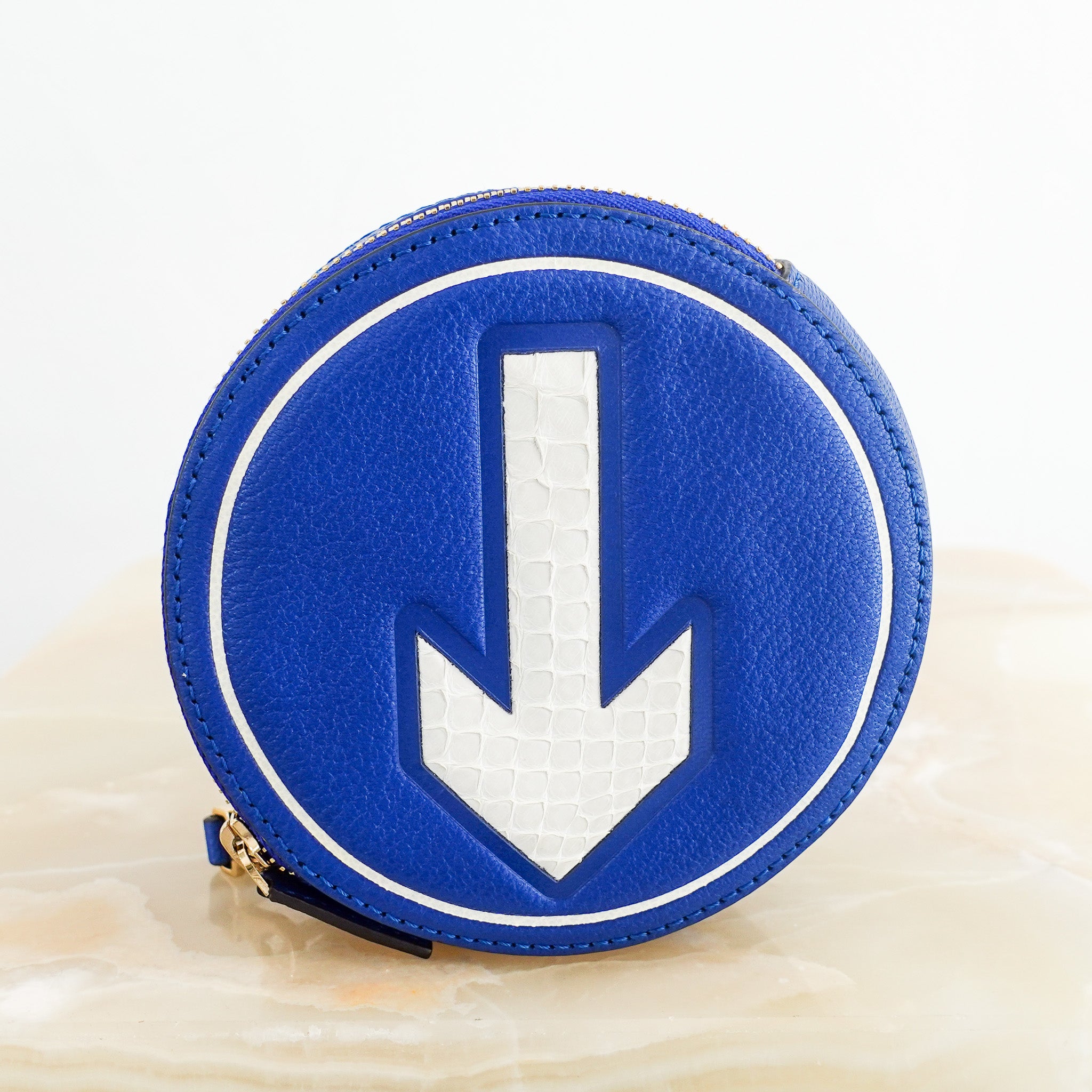 Anya Hindmarch Hadlow Arrow Clutch RRP £900 | Authentic Preloved