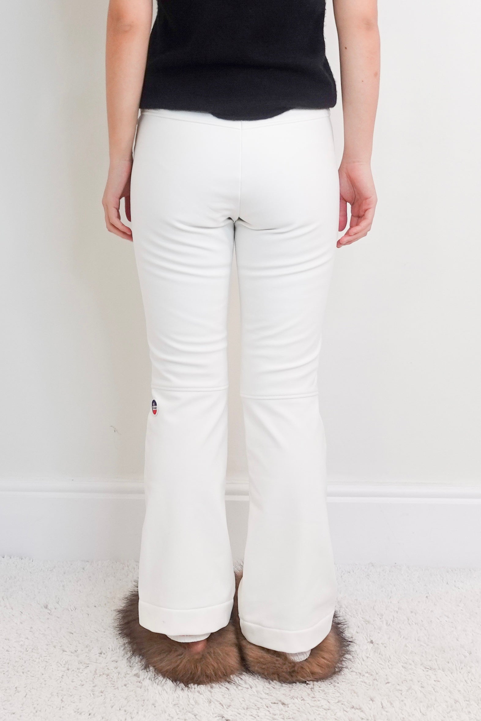 White ski trousers RRP £390