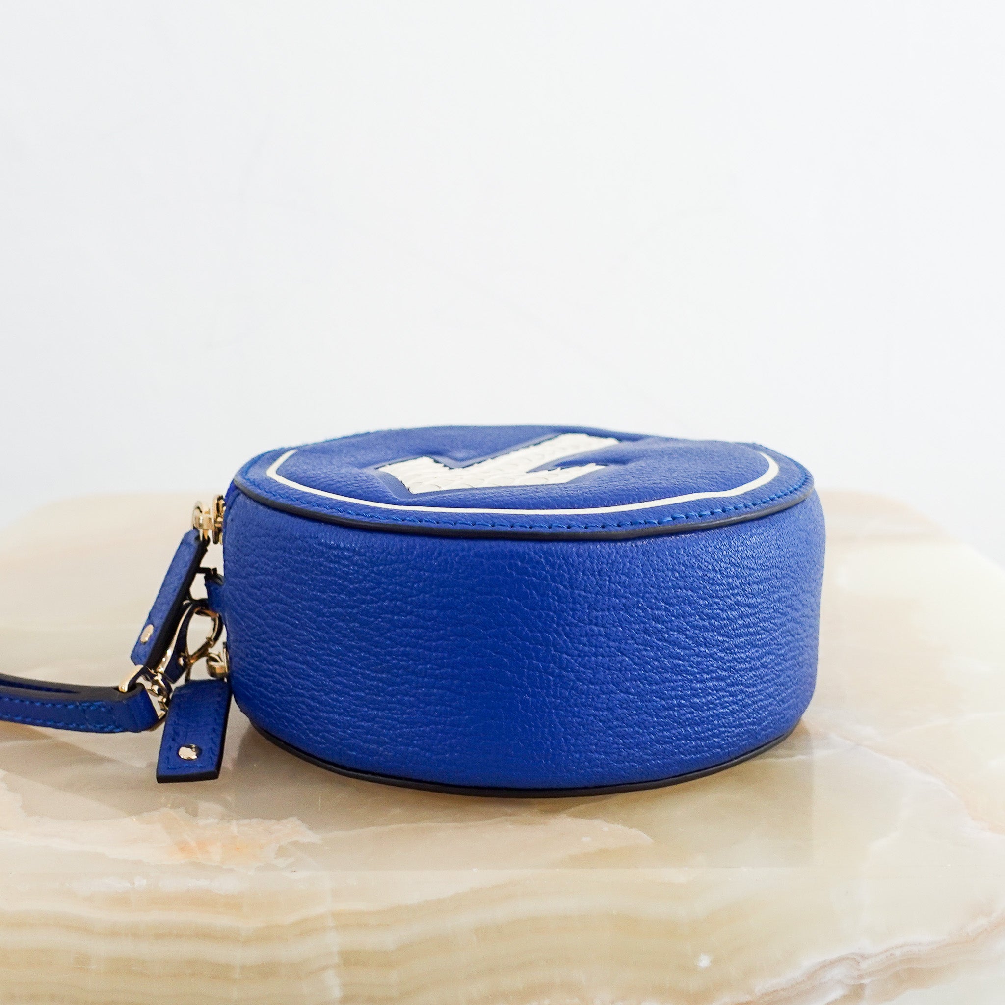 Anya Hindmarch Hadlow Arrow Clutch RRP £900 | Authentic Preloved - Reloved Again
