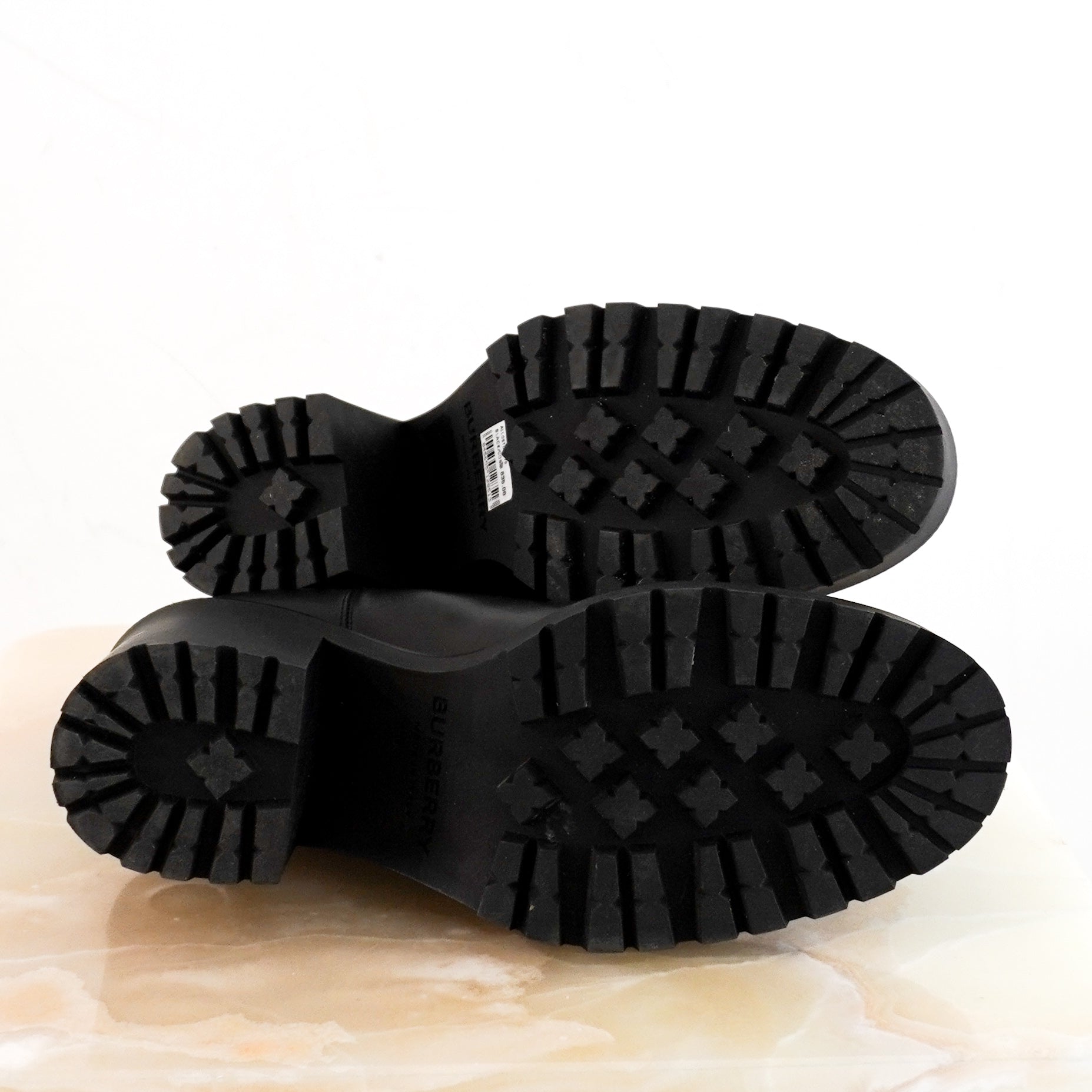 Burberry Check Heeled Chelsea Boots RRP £835 | Authentic Preloved - Reloved Again