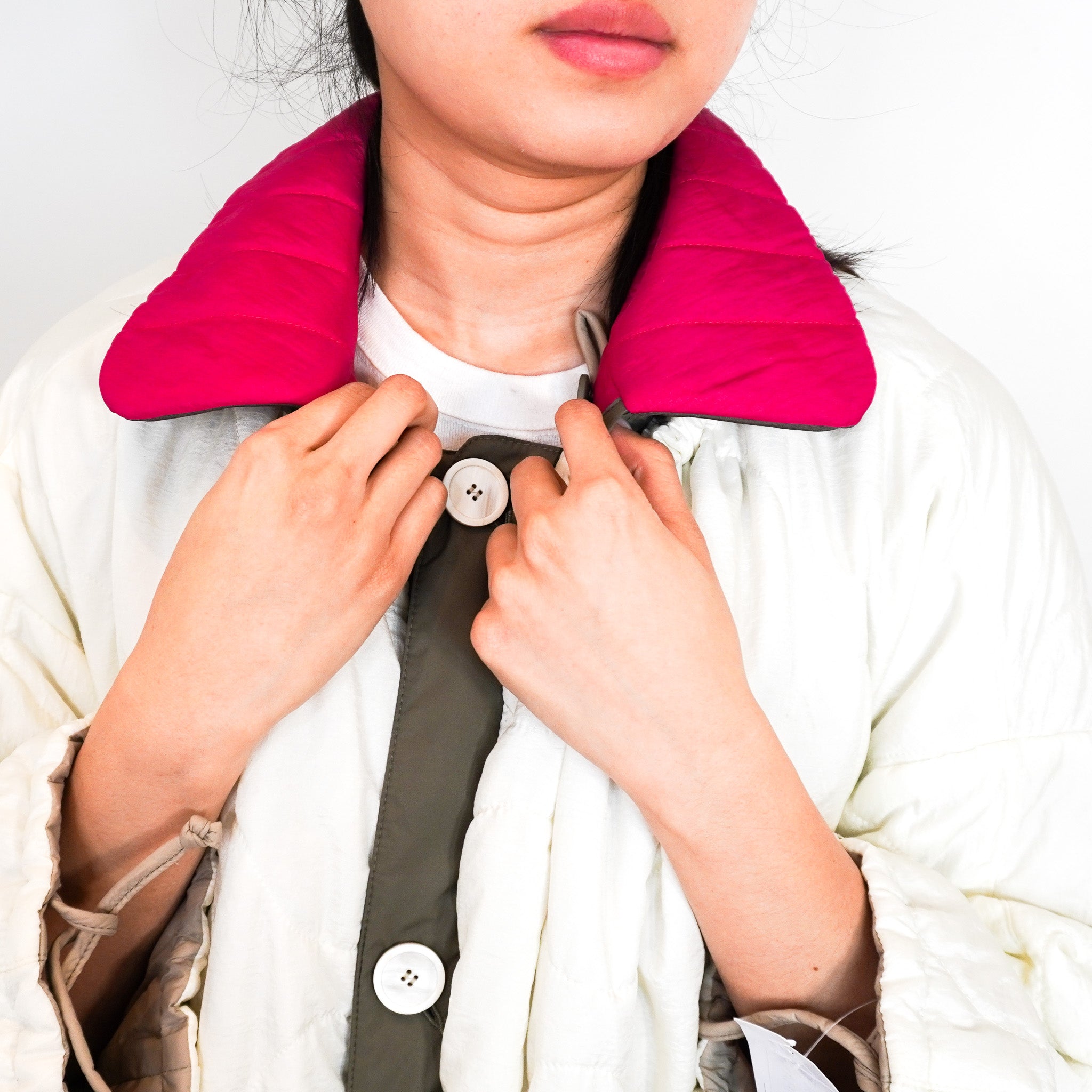 Marfa Stance Pink And Green Collar RRP £395 | Authentic Preloved - Reloved Again