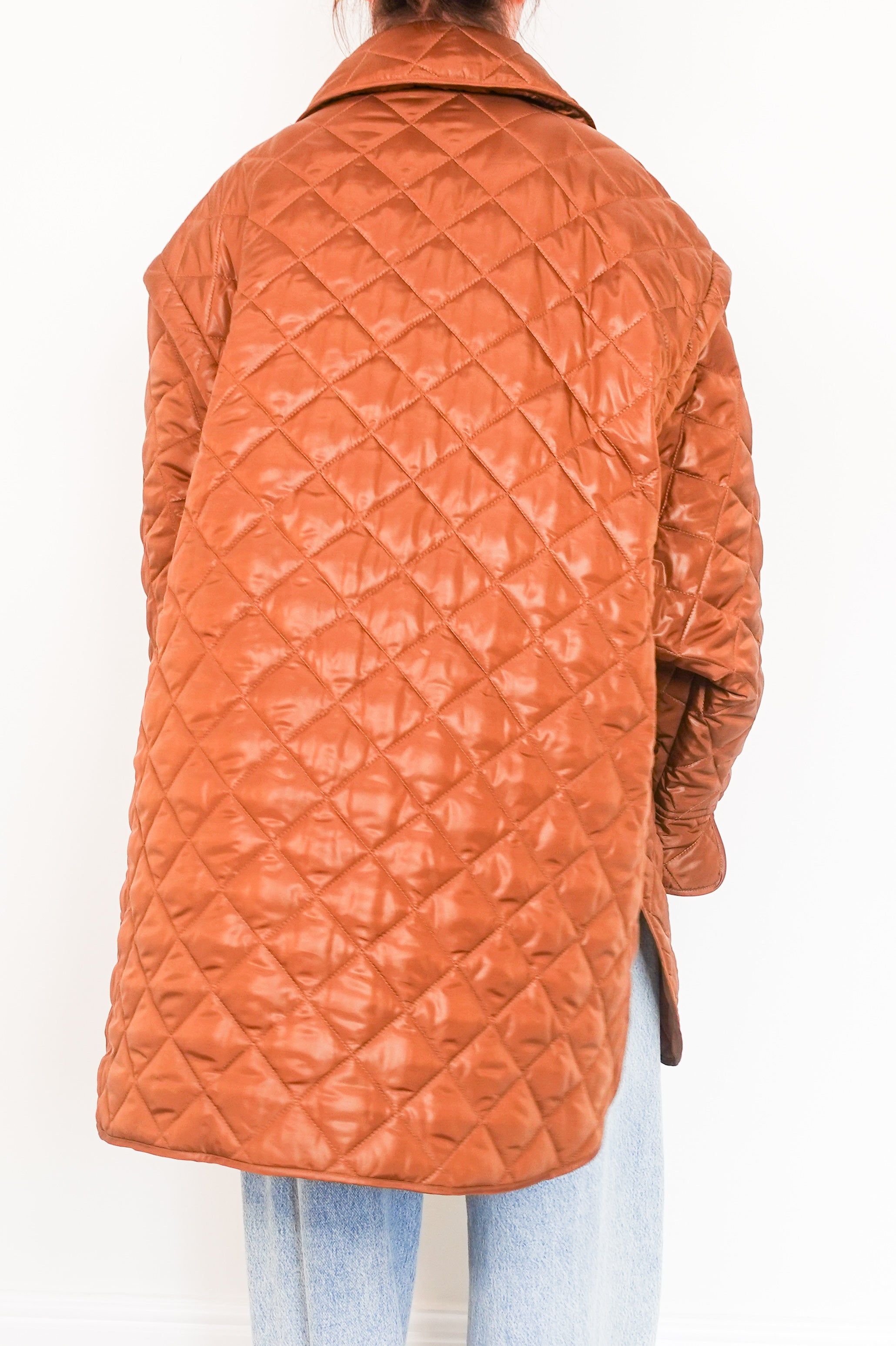 Quilted shell jacket RRP £545