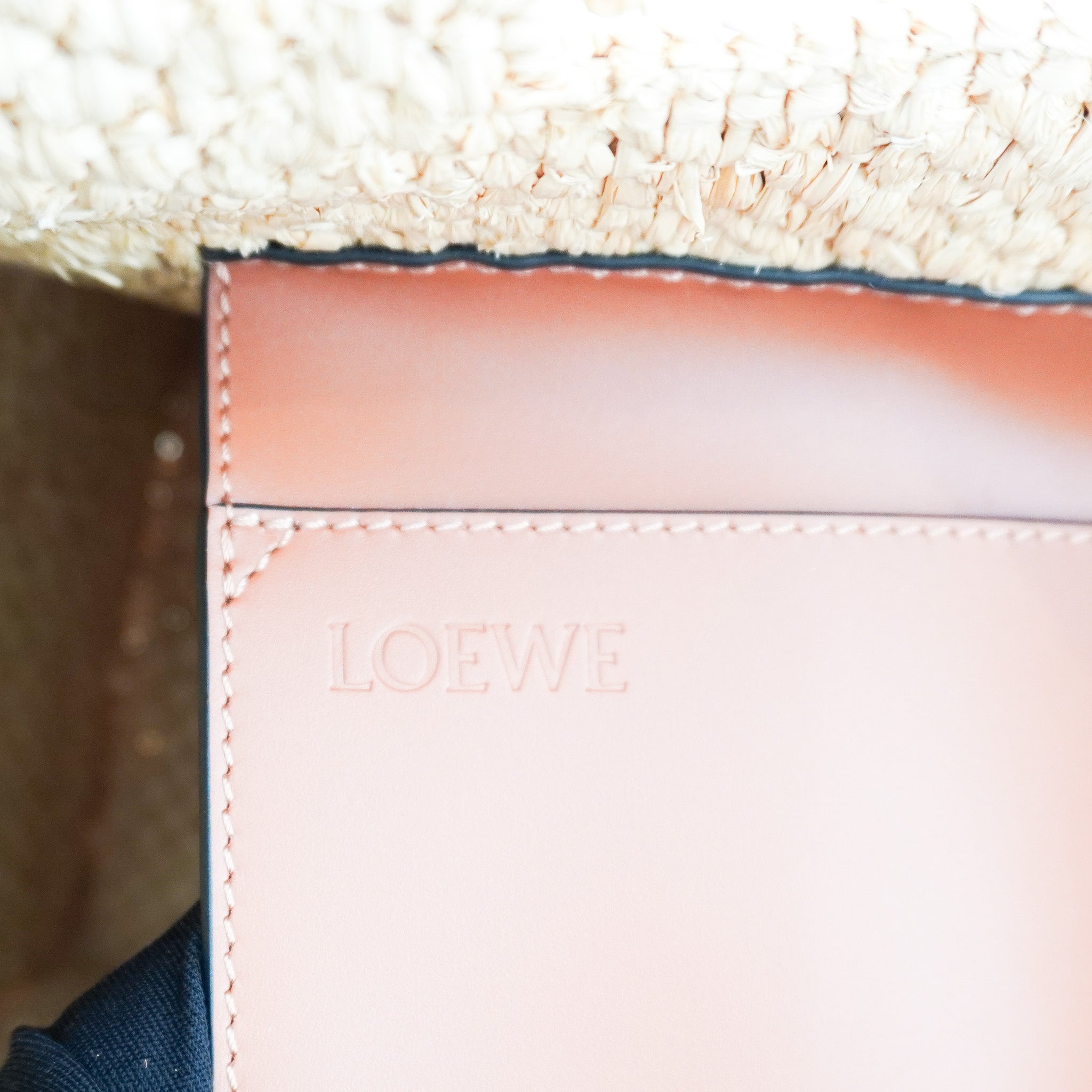 LOEWE Paula’s Ibiza Medium Font Logo Tote Bag RRP £1250 | Authentic Preloved [final sale] - Reloved Again