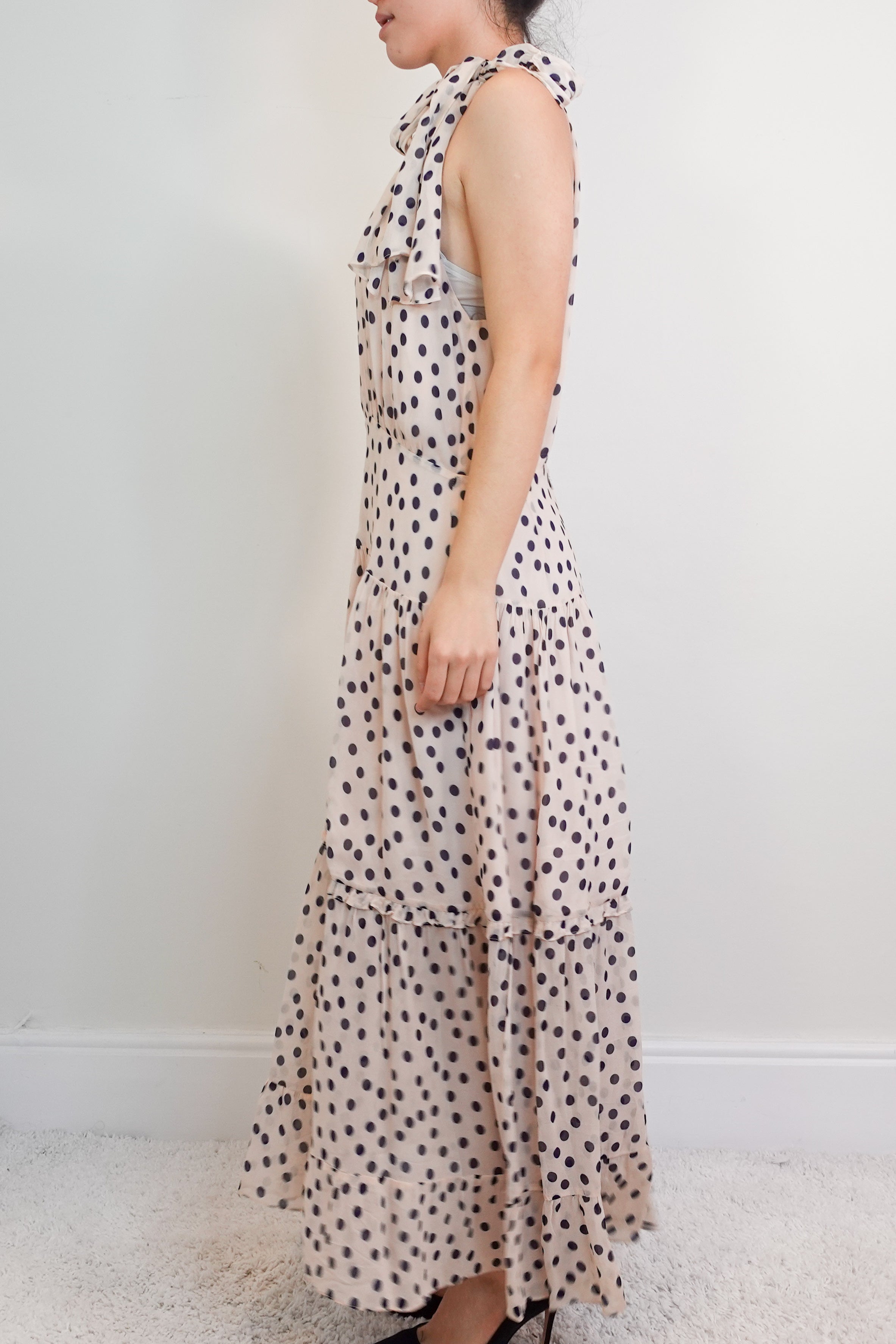 Polka dot dress RRP £325