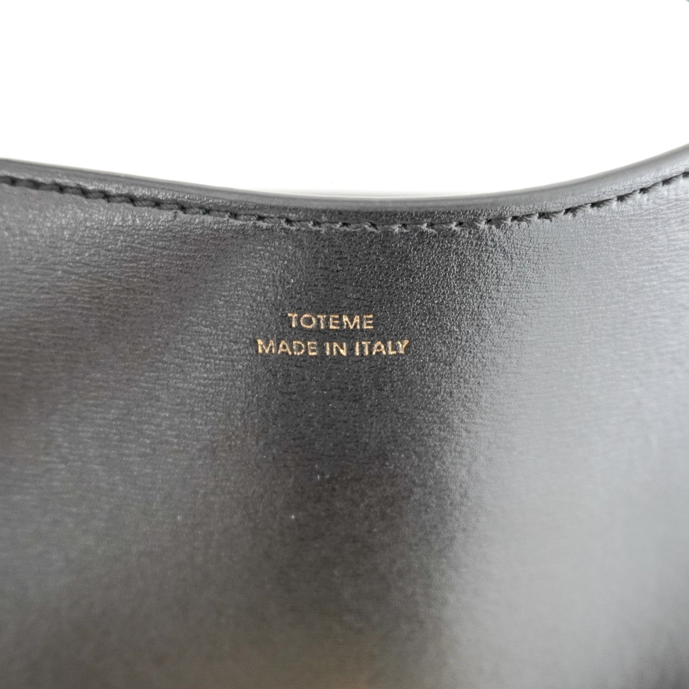 TOTEME T-Lock Top Handle Bag in Black (RRP £1100) | Authentic Preloved
