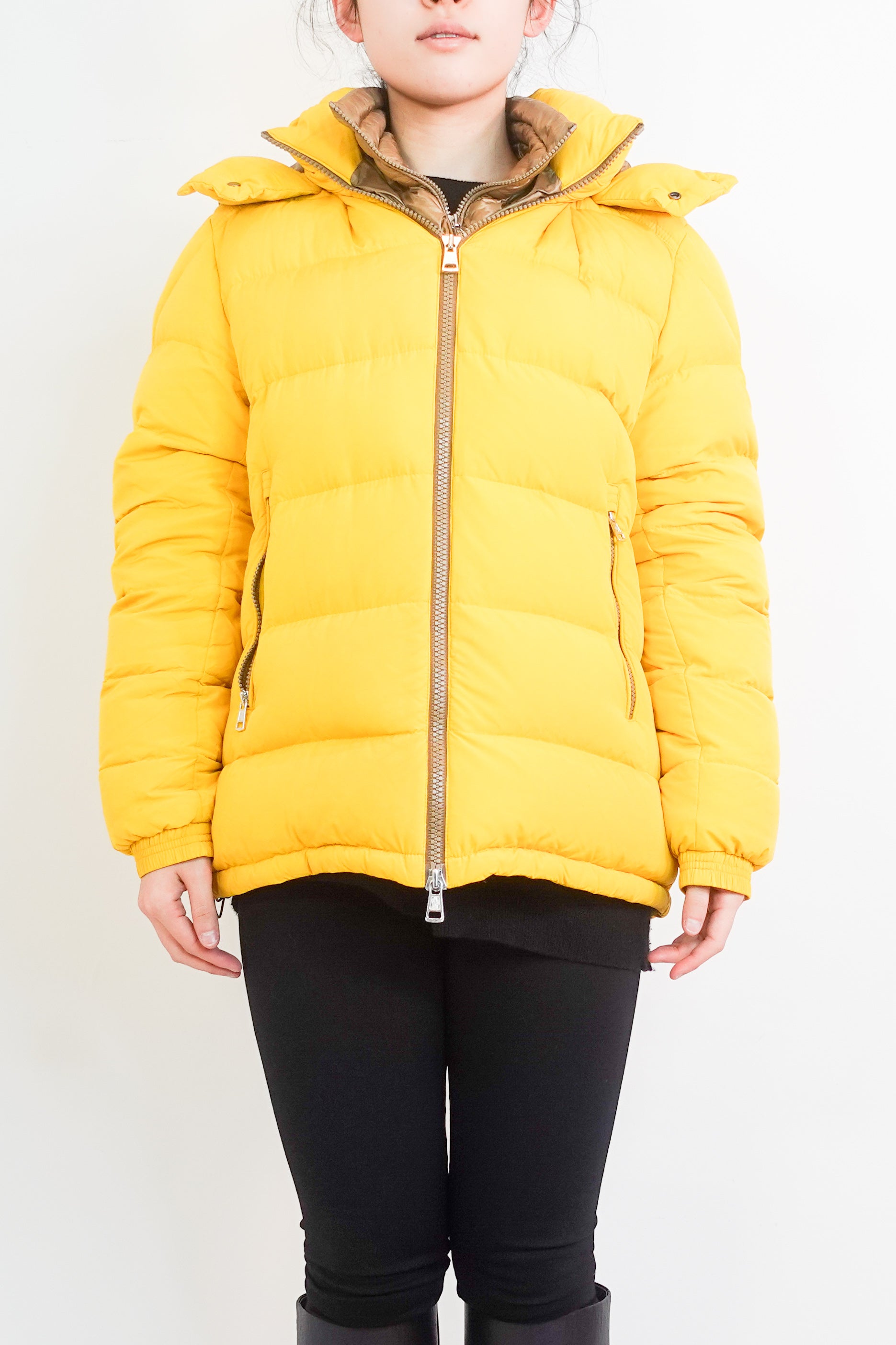 Yellow puffer coat RRP £1.25K