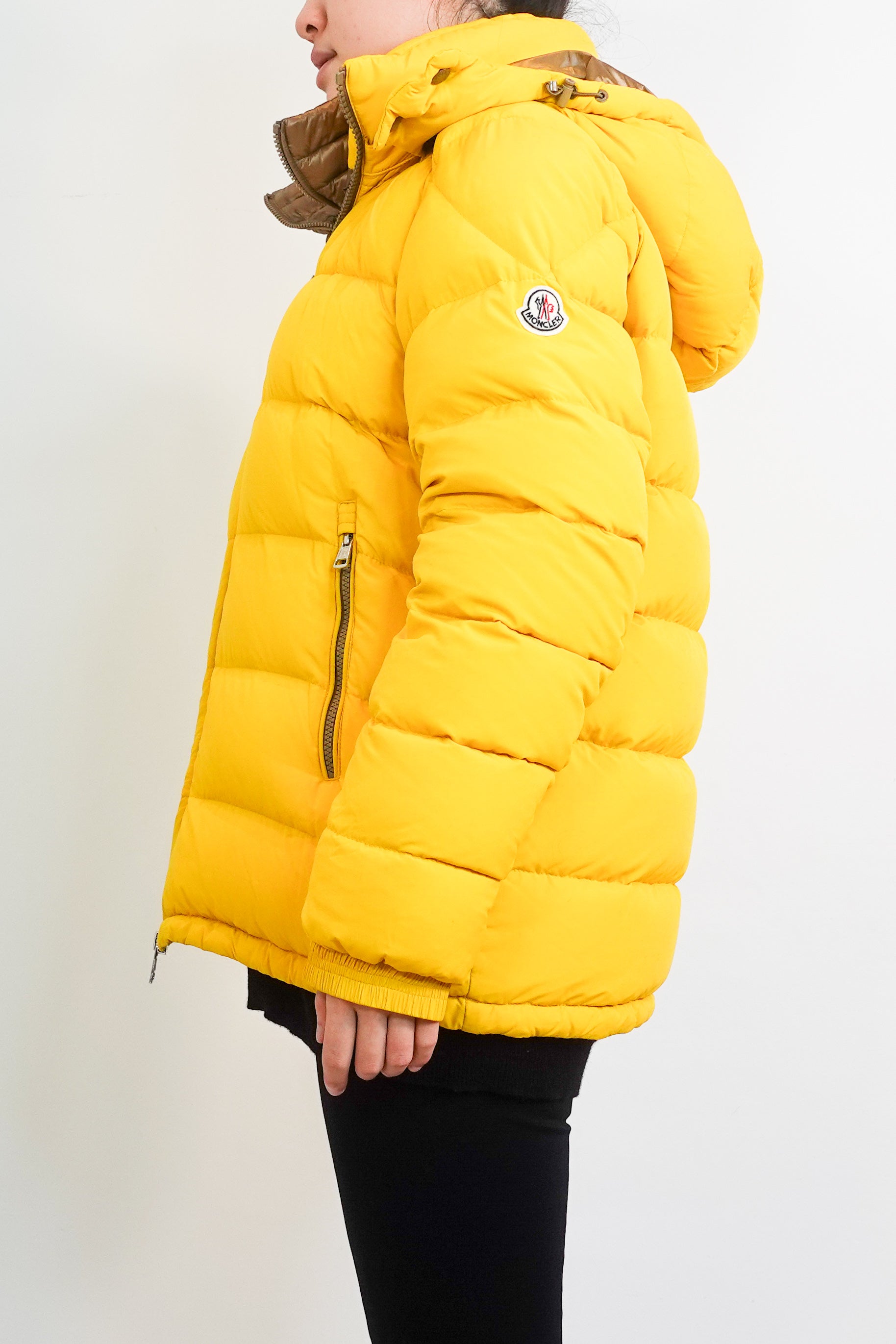 Yellow puffer coat RRP £1.25K