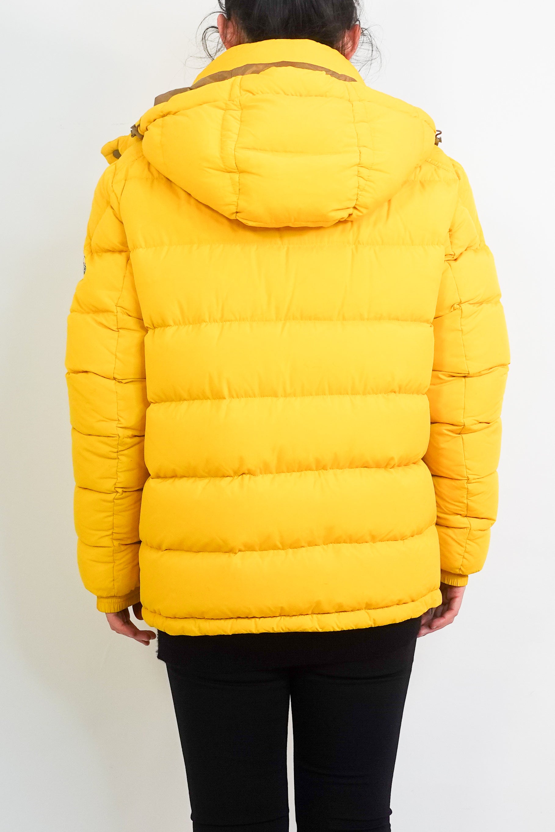 Yellow puffer coat RRP £1.25K