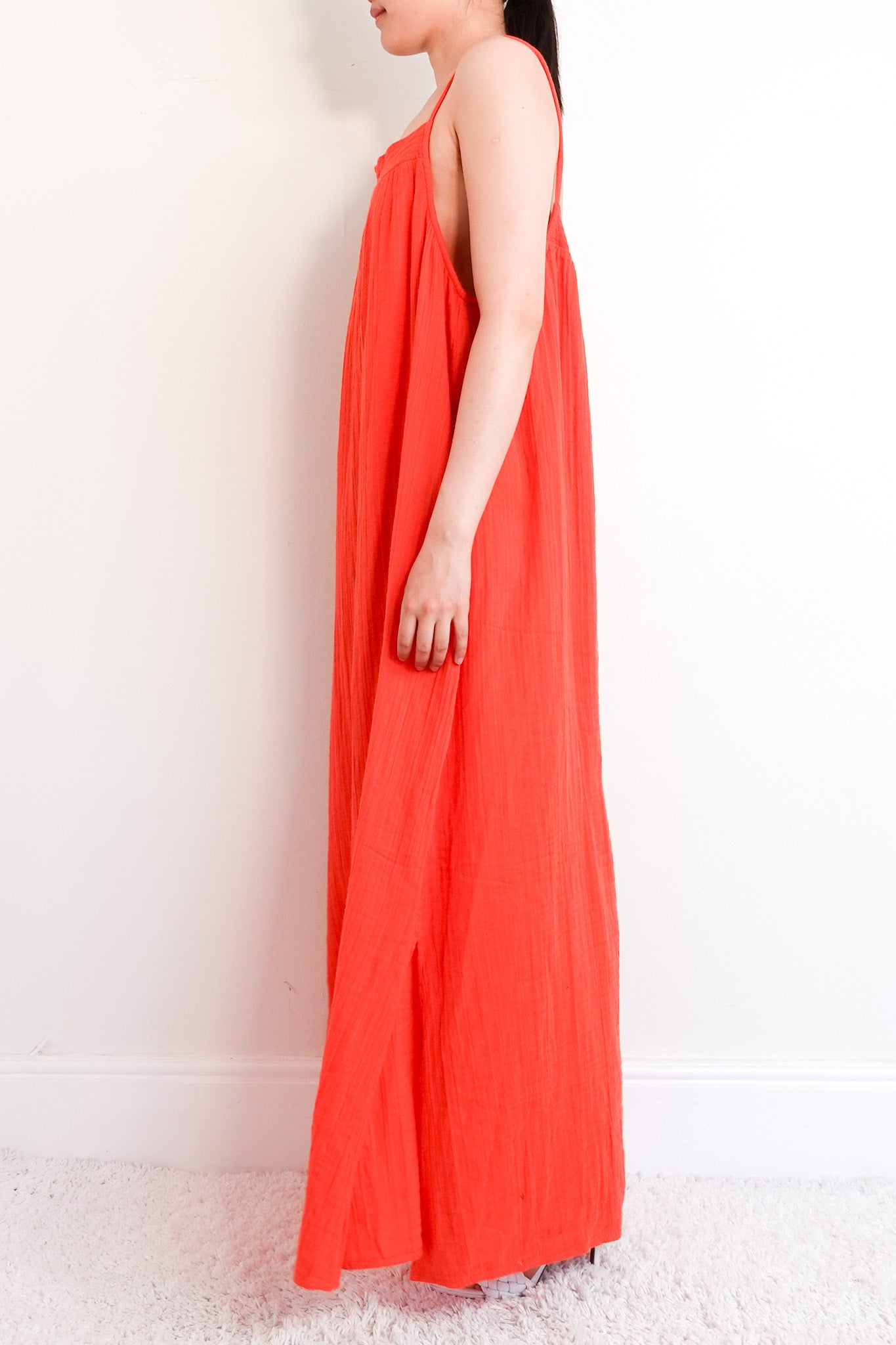 Orange maxi beach dress RRP £79