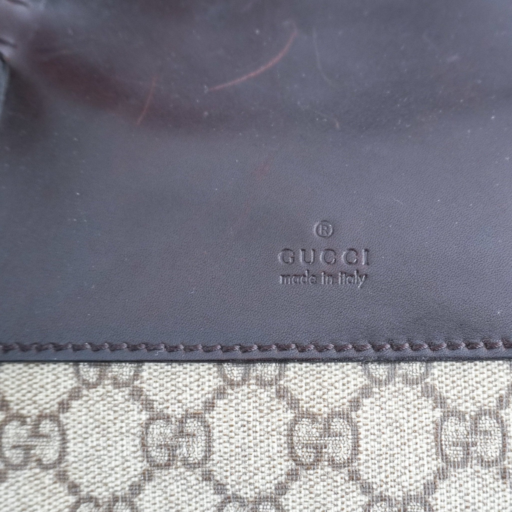 Gucci Vintage Monogram Keepall Bag | Authentic Preloved - Reloved Again