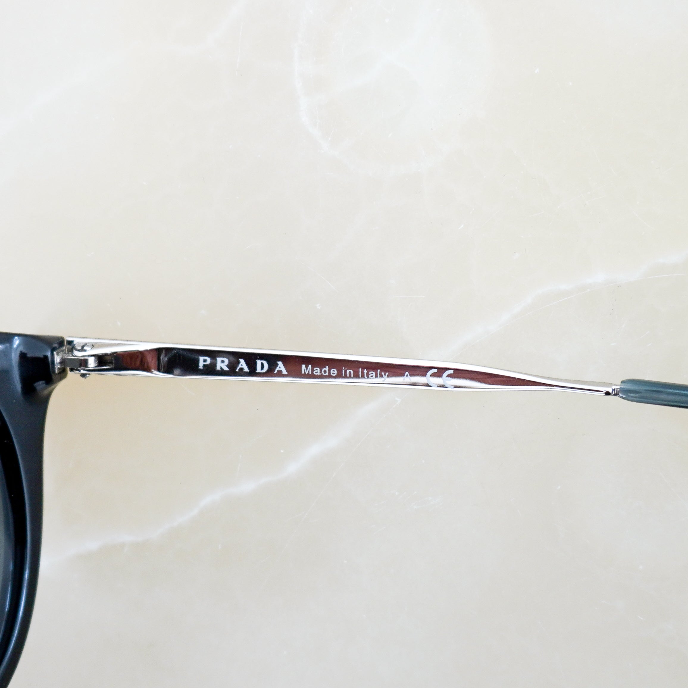 Prada PR 23SS Black Cat-Eye Sunglasses (RRP £370) | Authentic Preloved FINAL SALE