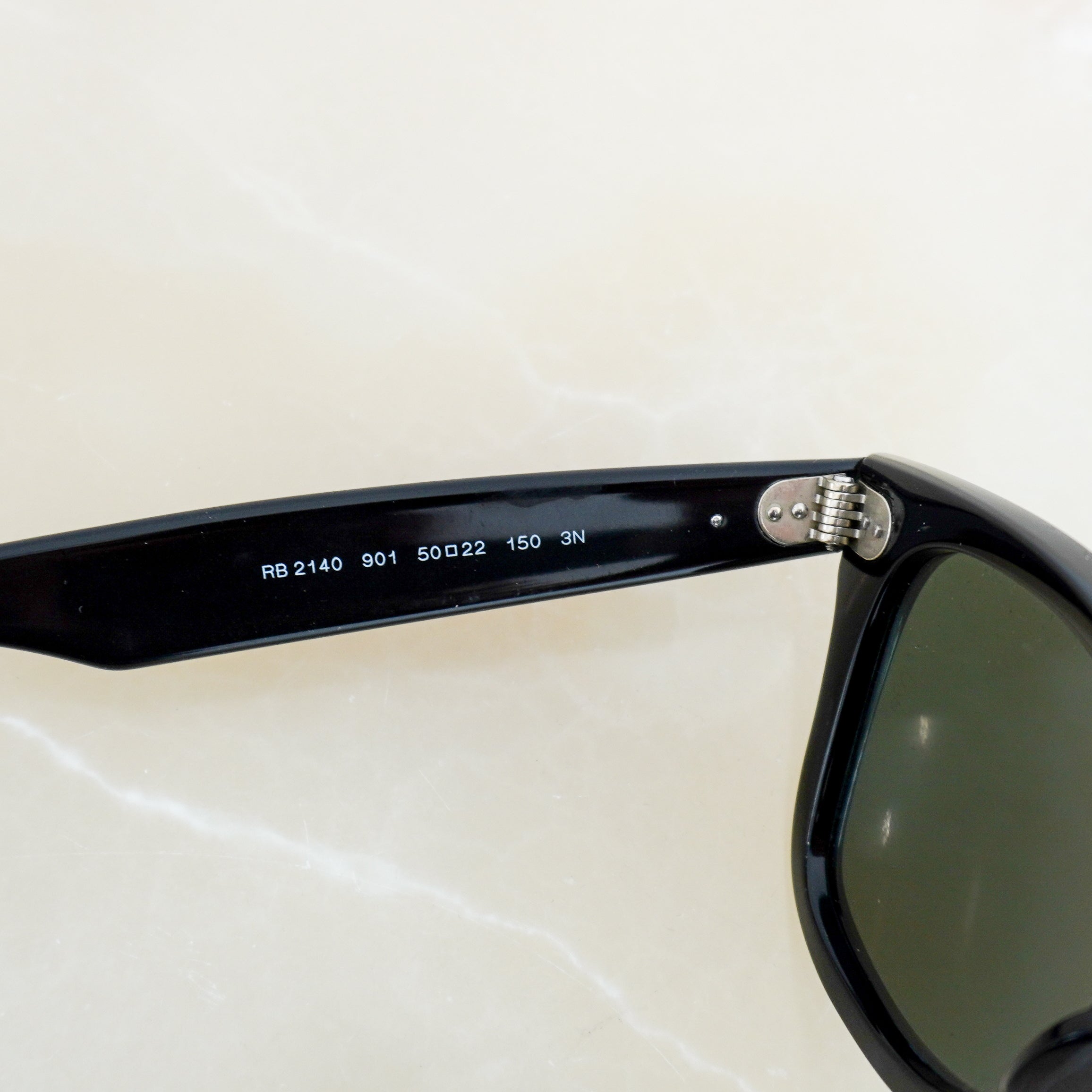 Ray-Ban RB2140 Original Wayfarer Classic Black Sunglasses (RRP £155) | Authentic Preloved FINAL SALE