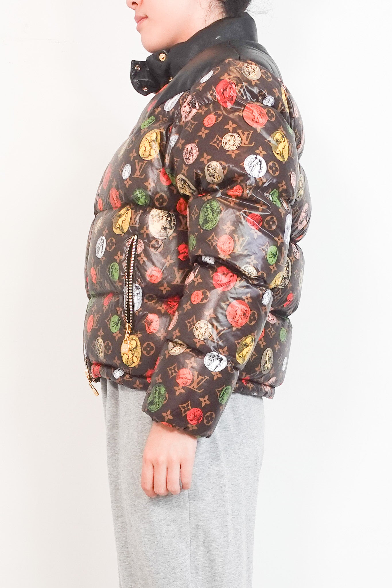 Louis Vuitton X FORNASETTI Puffer Jacket RRP £3.1k| Authentic Preloved