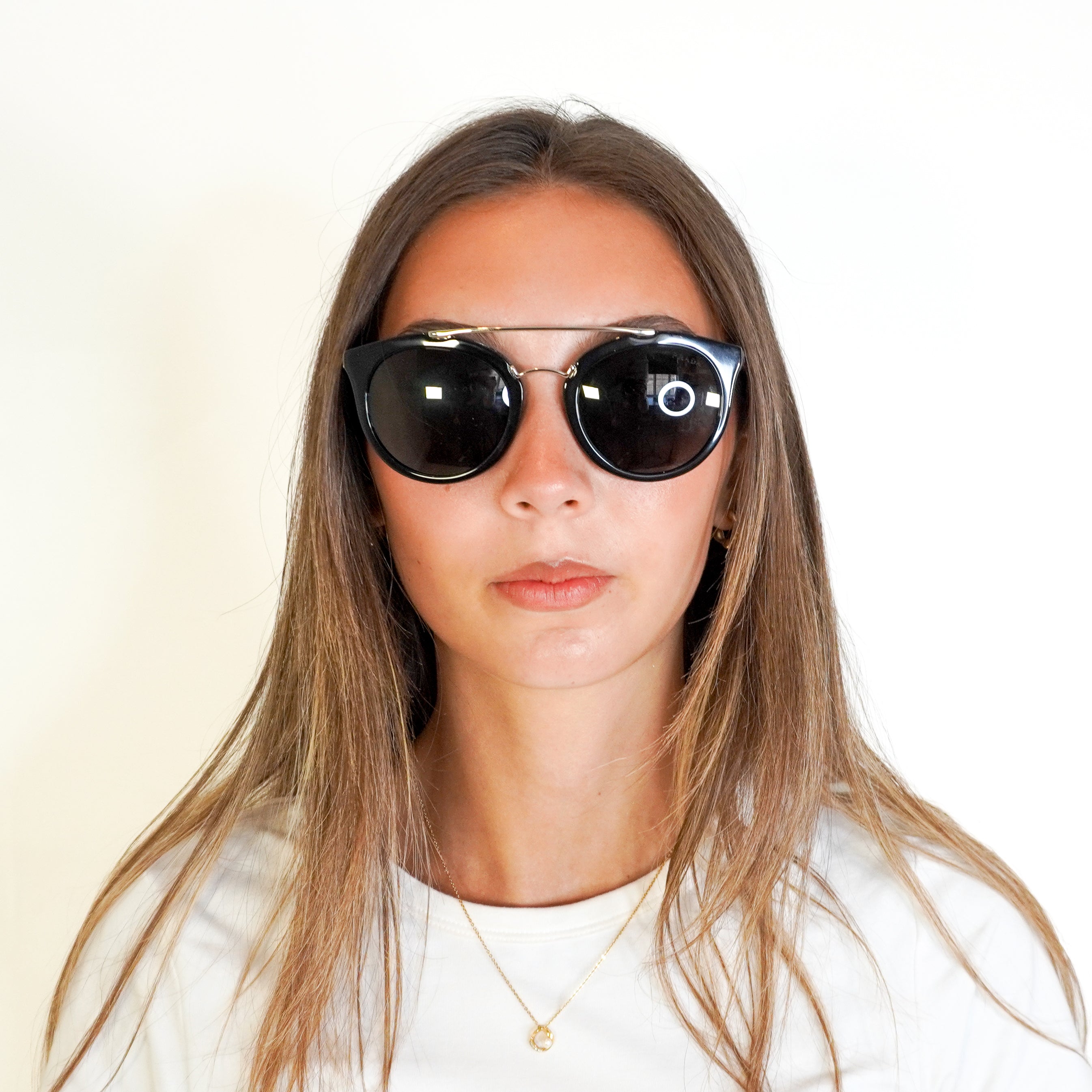 Prada PR 23SS Black Cat-Eye Sunglasses (RRP £370) | Authentic Preloved FINAL SALE