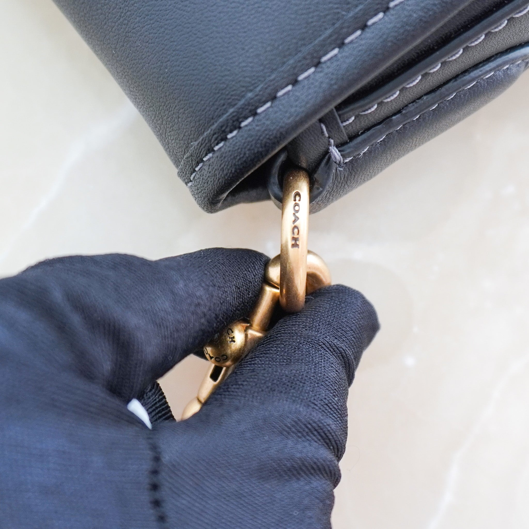 Coach Tabby 26 Soft Leather Crossbody in Black RRP £475 | Authentic Preloved - Reloved Again