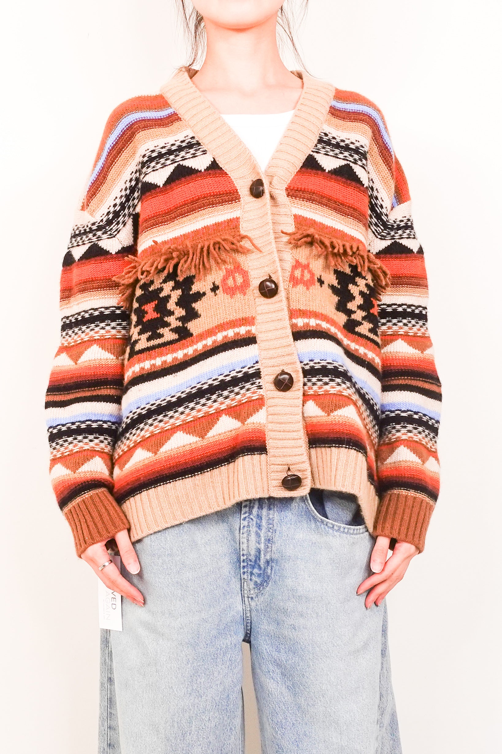 Knitted oversized cardigan RRP £300