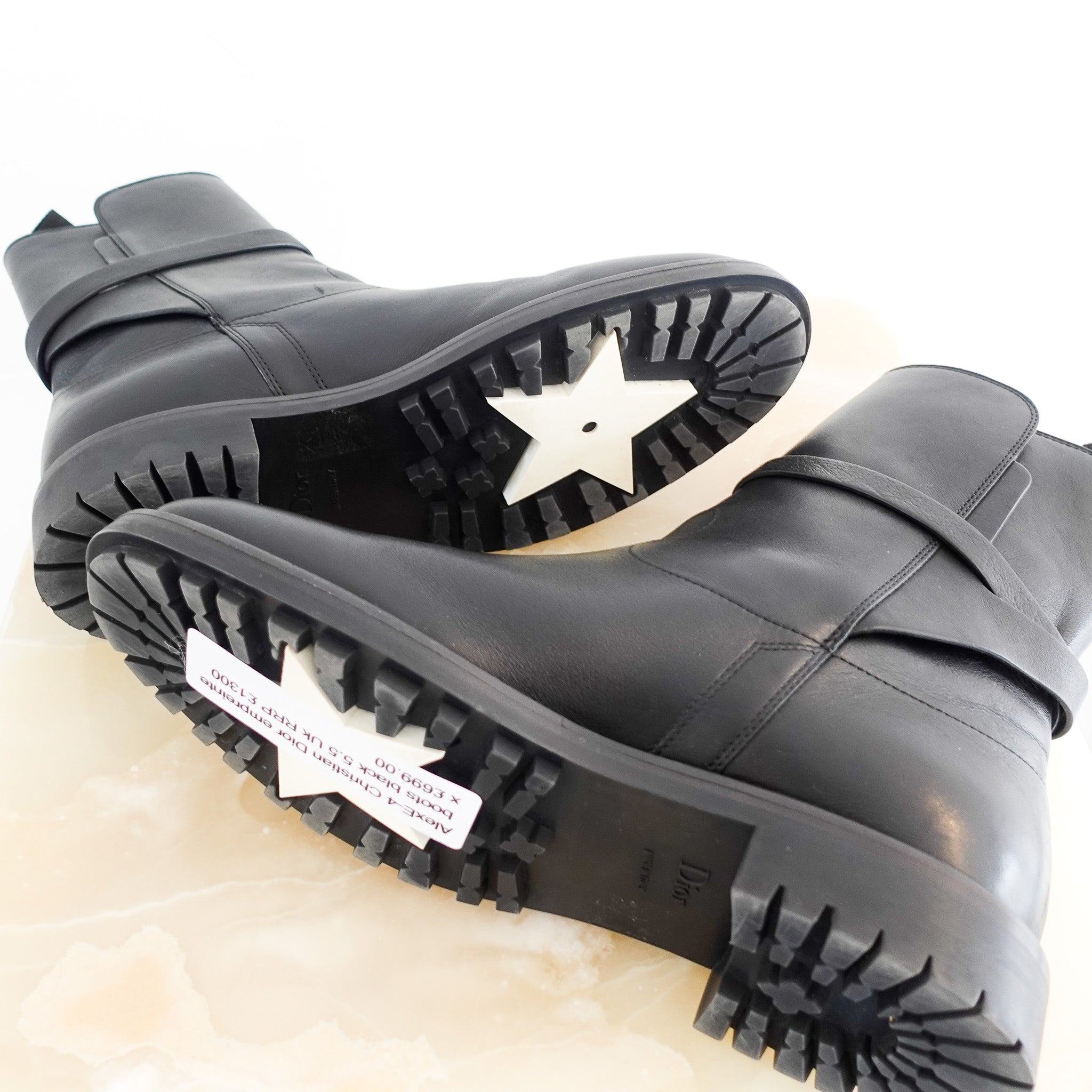 Dior Empreinte black Boots RRP £1300 | Authentic Preloved - Reloved Again