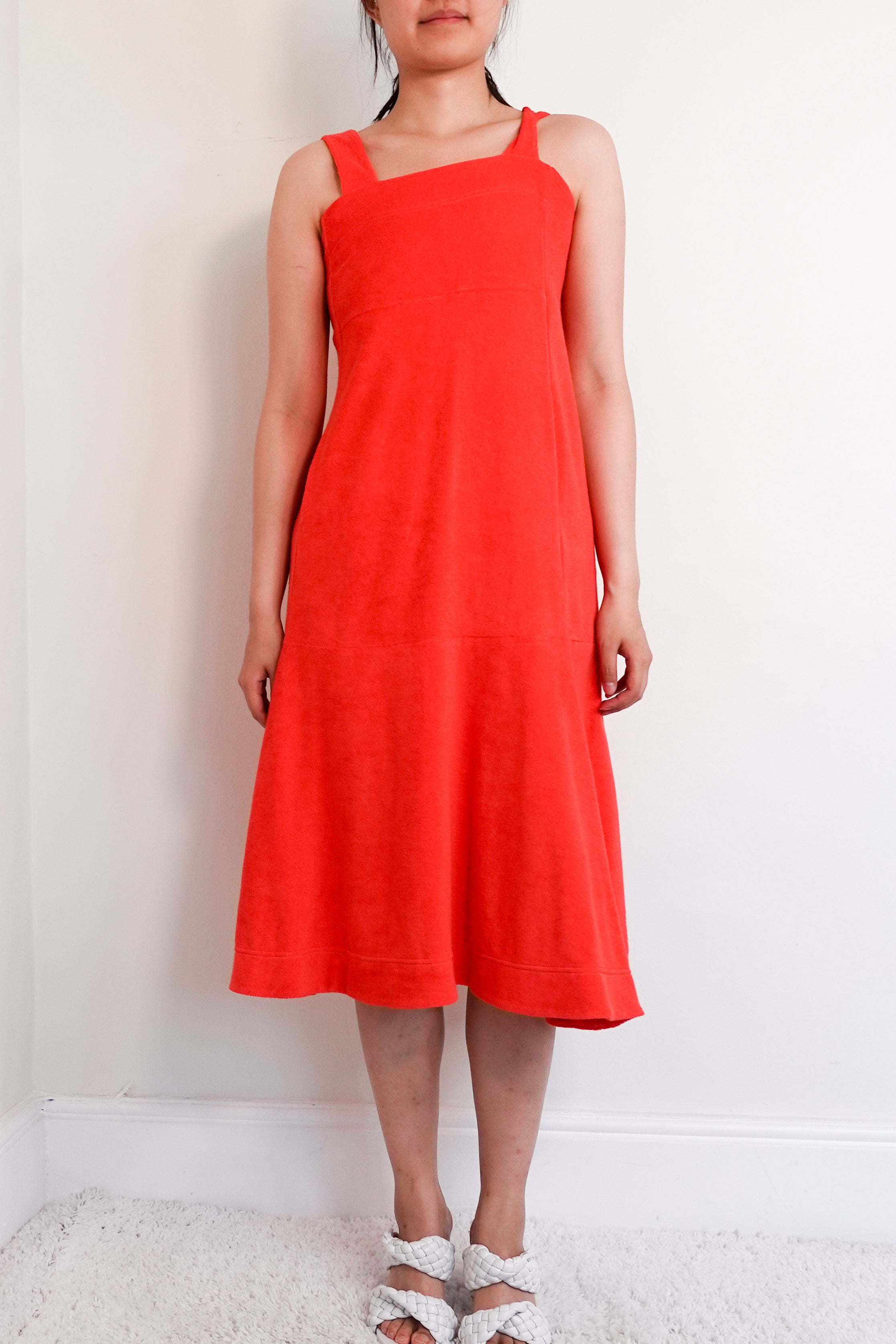 Towelling Midi Dress RRP £170