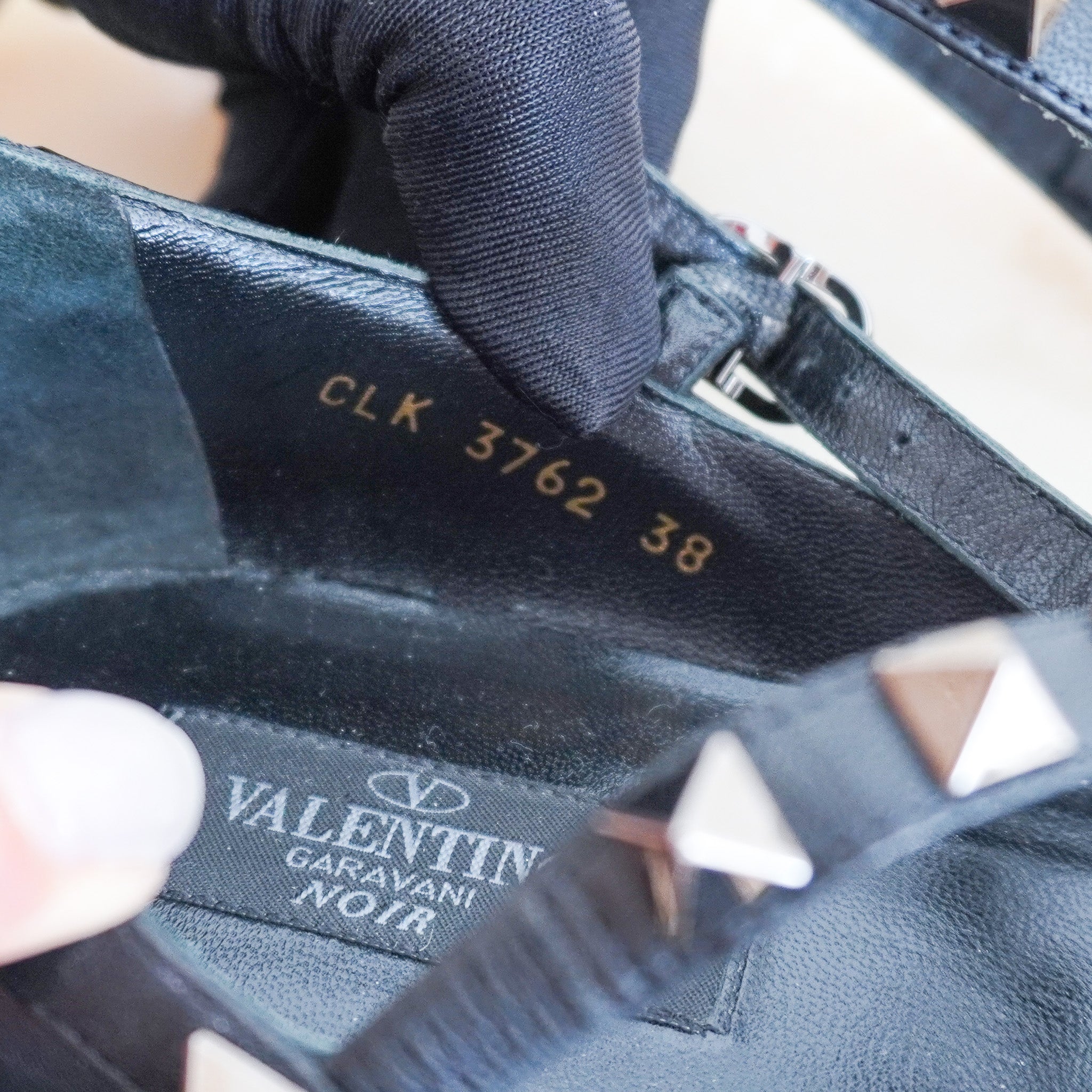 Valentino Rockstud Flats in Black RRP £585 | Authentic Preloved - Reloved Again