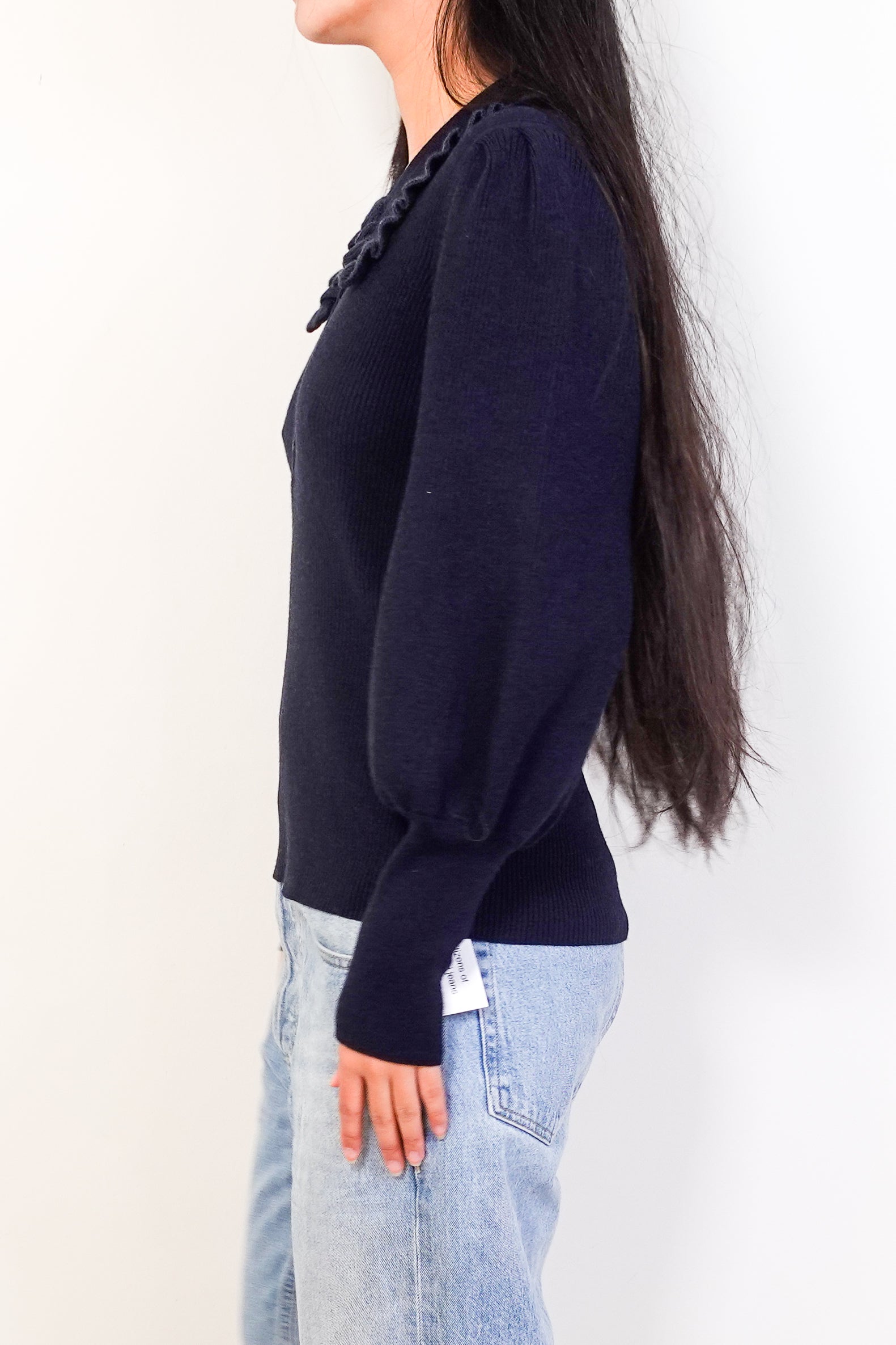 Wool navy Jumper RRP £170