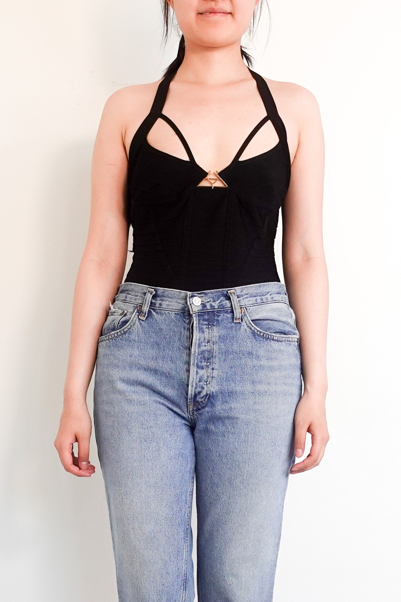 Black bodysuit RRP £500