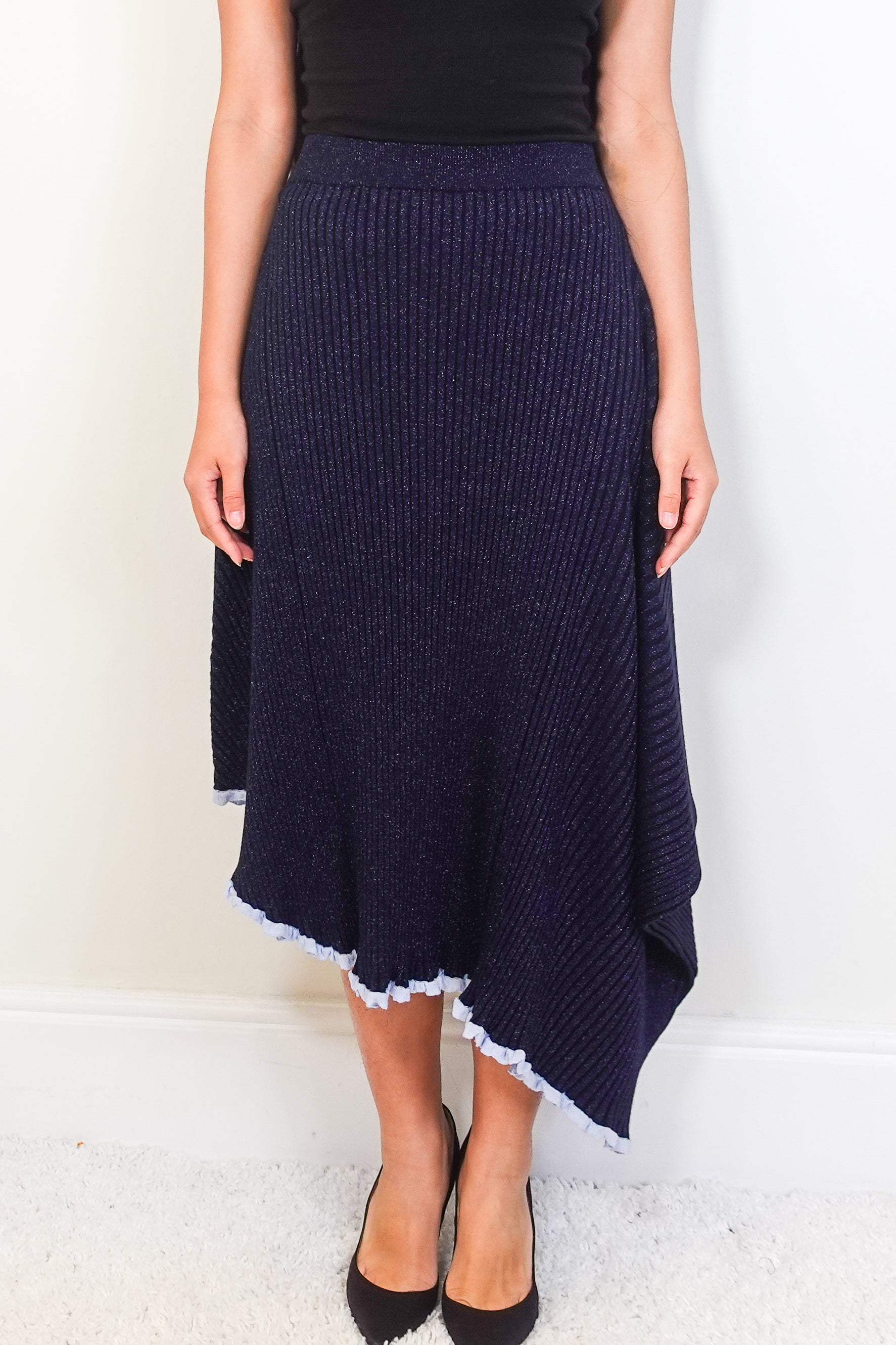 NEW Navy Infinity Skirt RRP £650