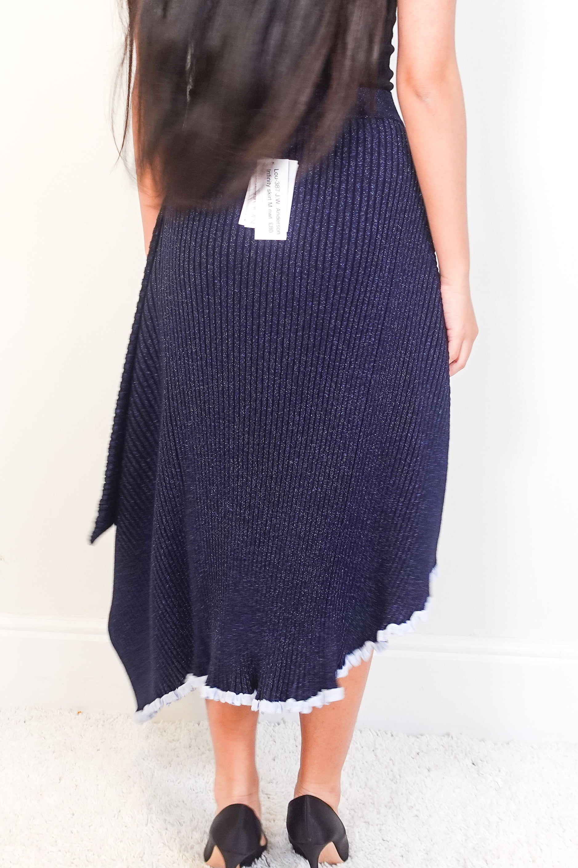 NEW Navy Infinity Skirt RRP £650