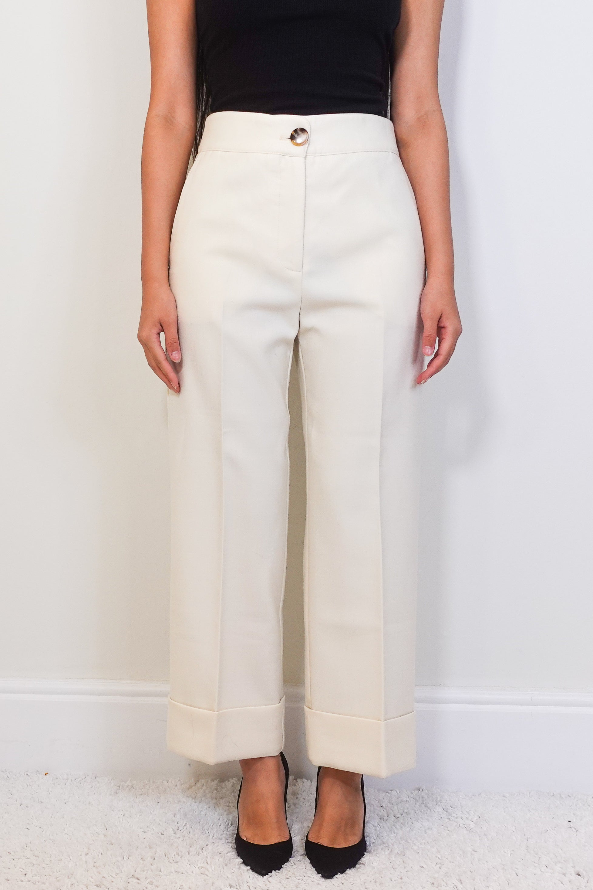 White trousers RRP £135