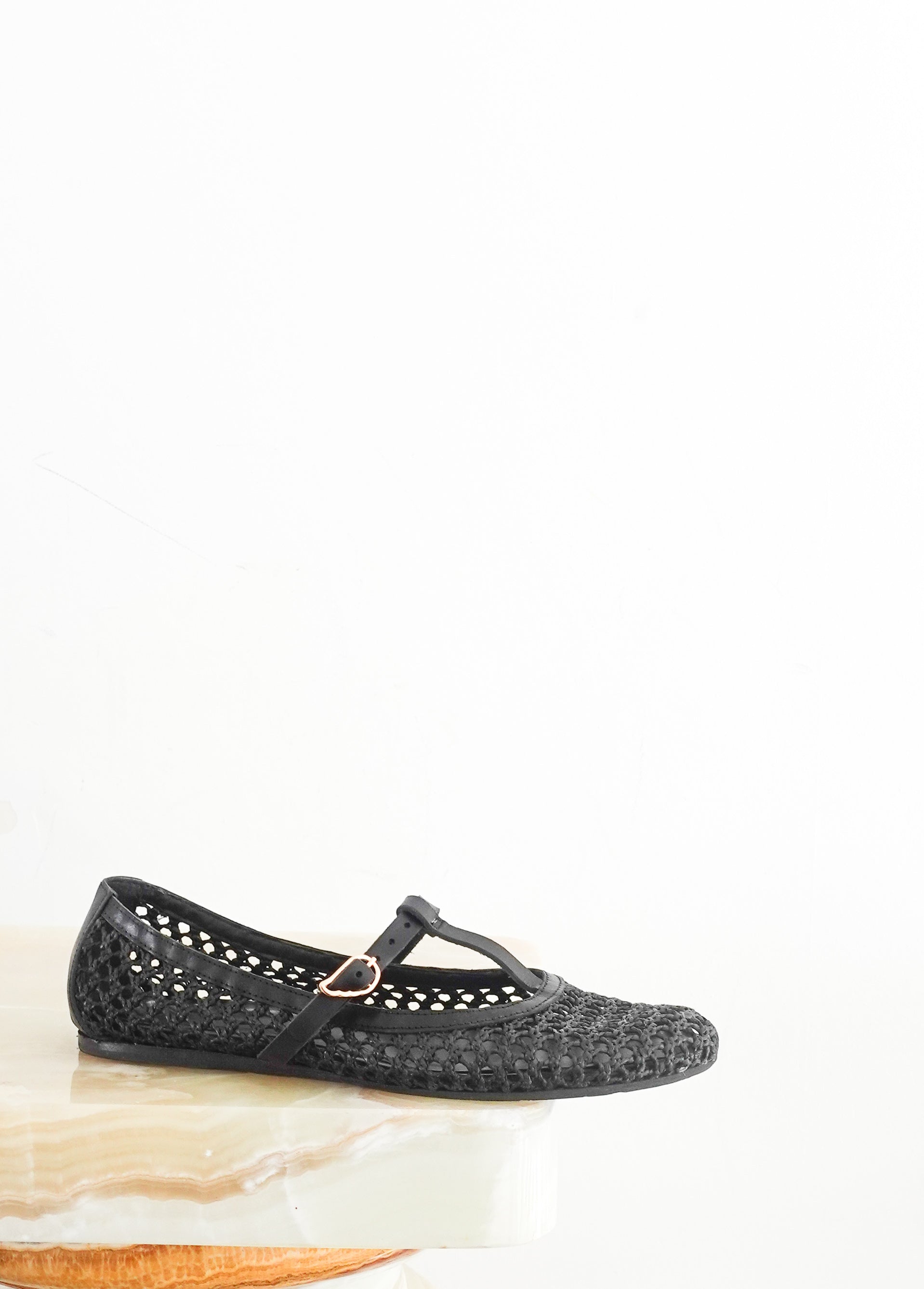 Mesh ballet flats RRP £415