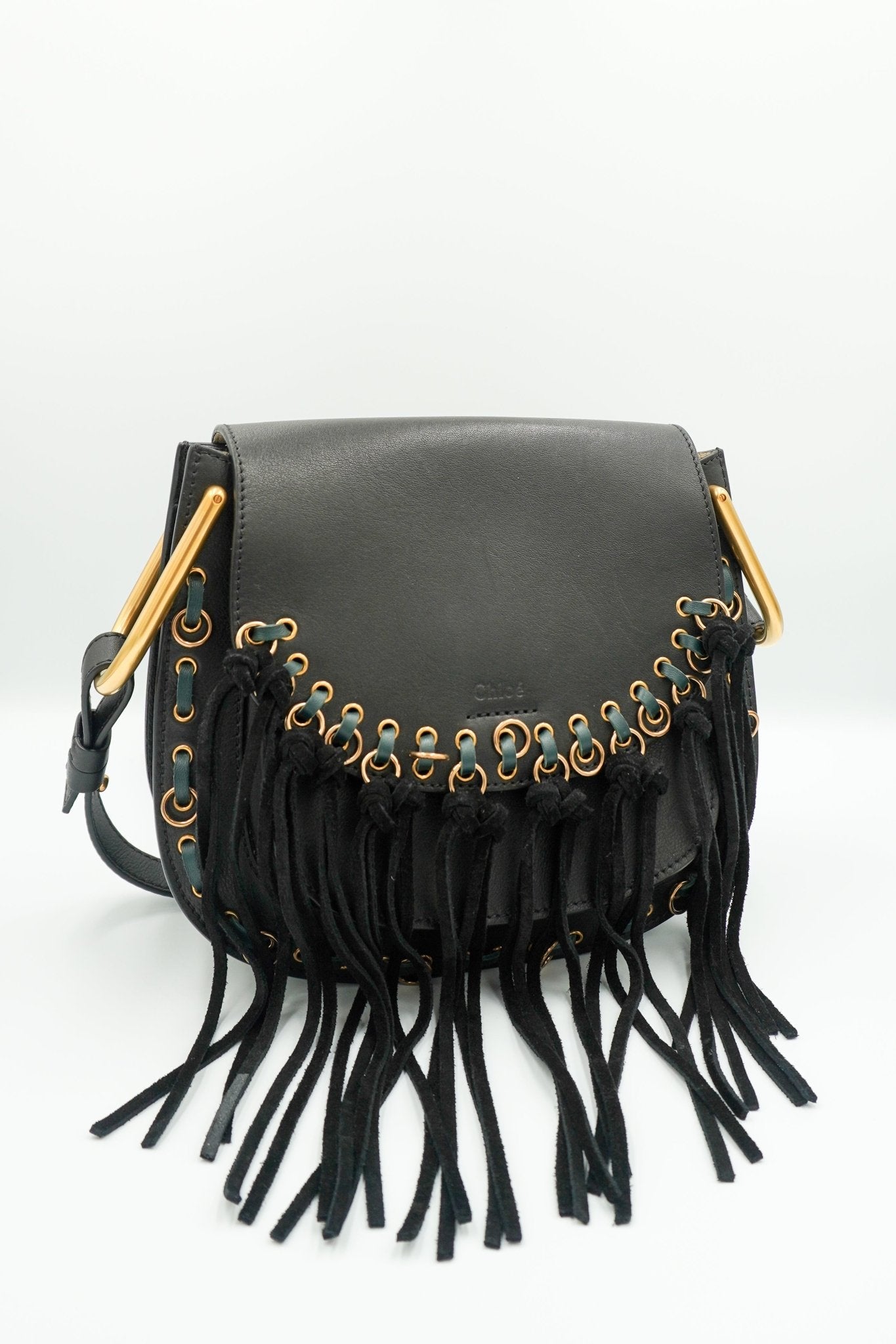 Chloé Small Hudson Bag Black Leather (RRP £1300) | Authentic Preloved - Reloved Again