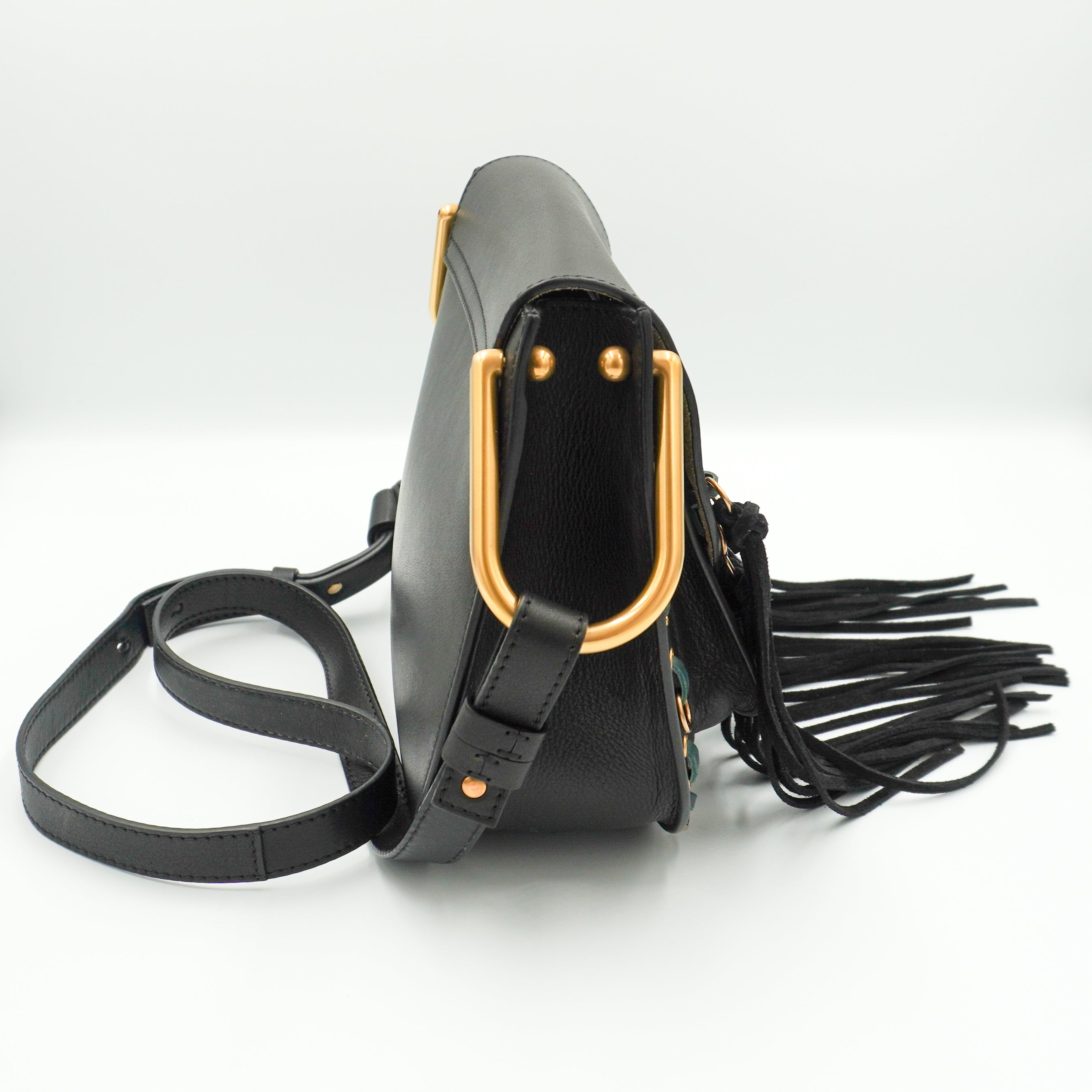 Chloé Small Hudson Bag Black Leather (RRP £1300) | Authentic Preloved