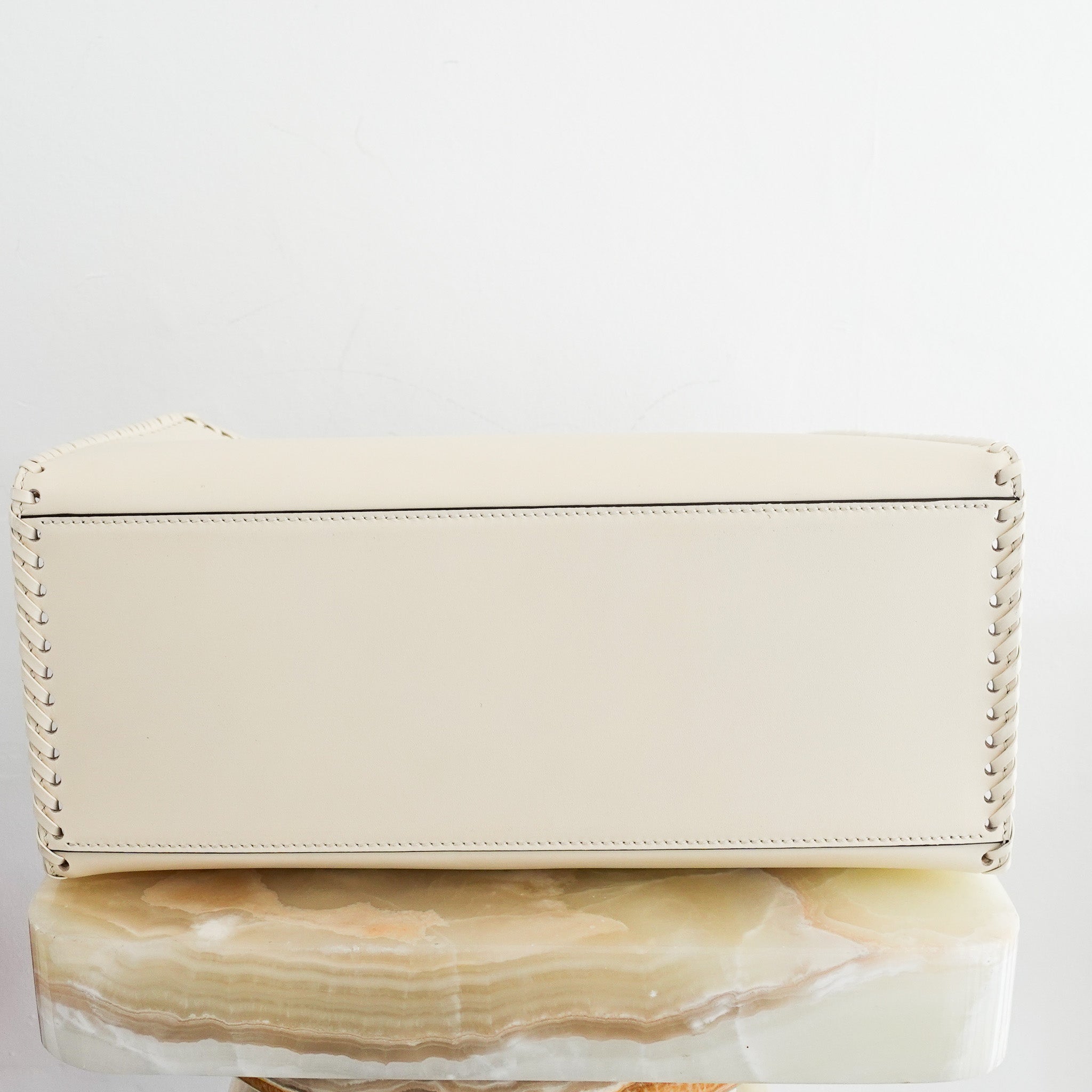 NEW Fendi Sunshine Medium White Tote Bag RRP £2250 | Authentic Preloved - Reloved Again