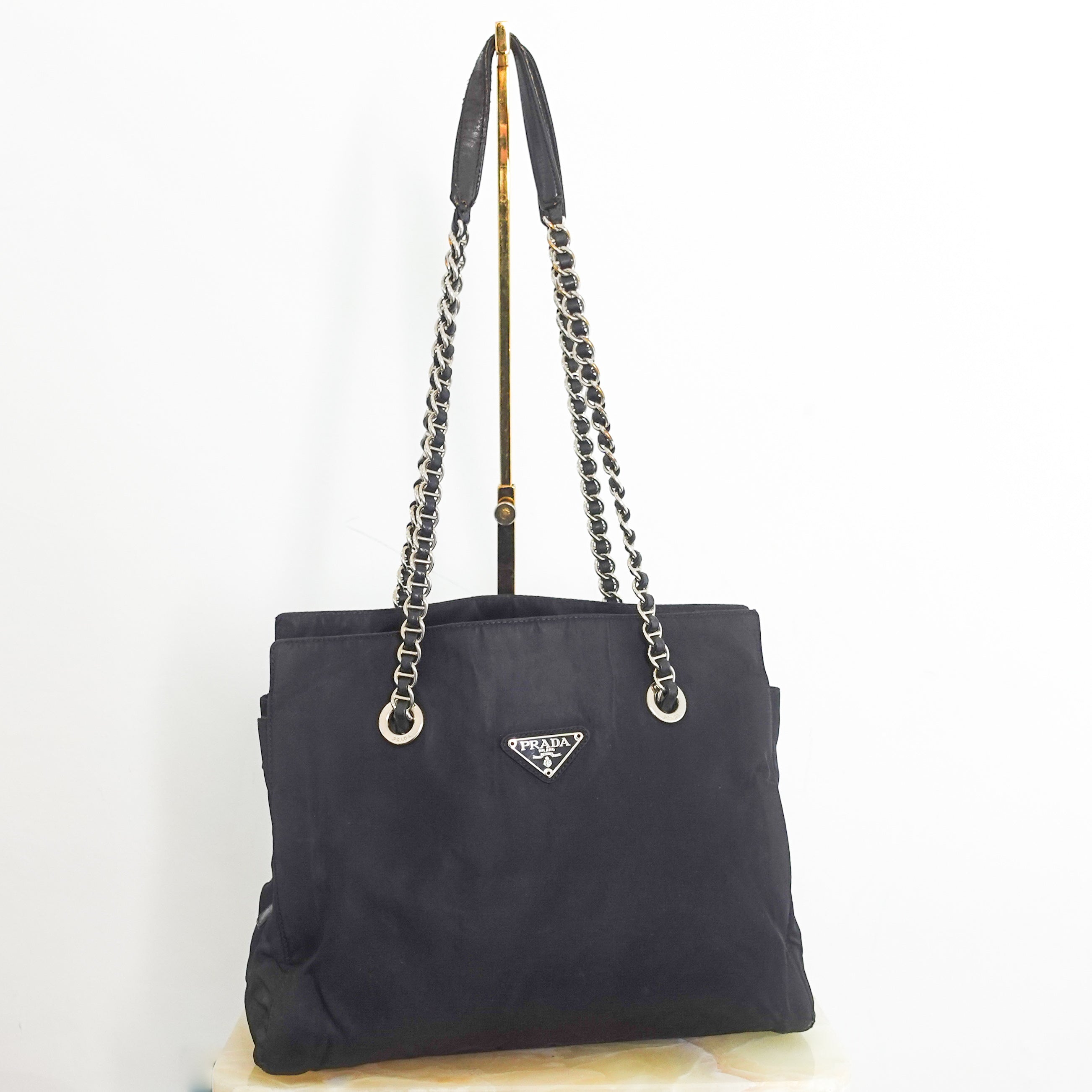 Nylon shopper tote RRP £1k