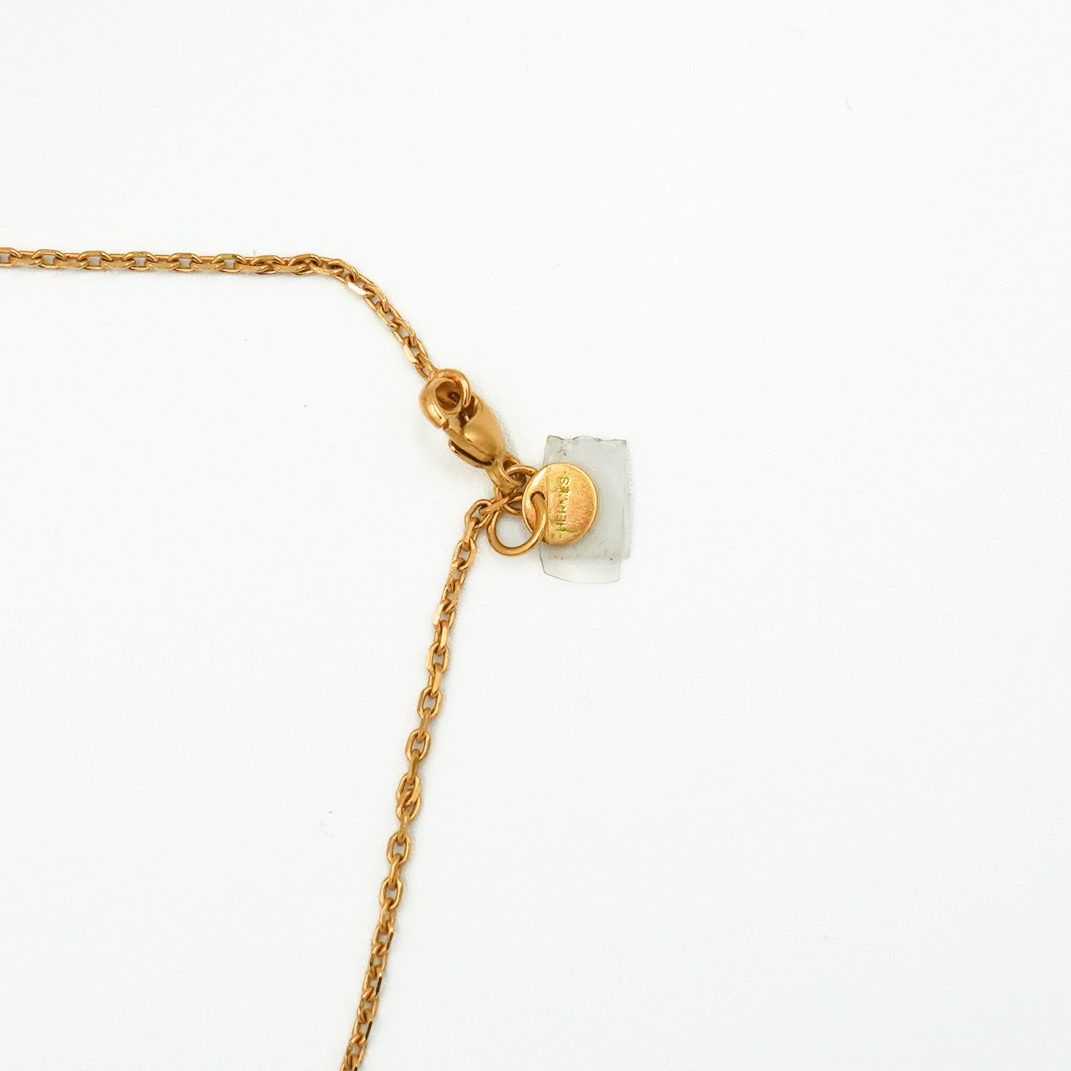 Hermès Pendentif Cuir As de Coeur PM Necklace in Noir (RRP £500) | Authentic Preloved FINAL SALE
