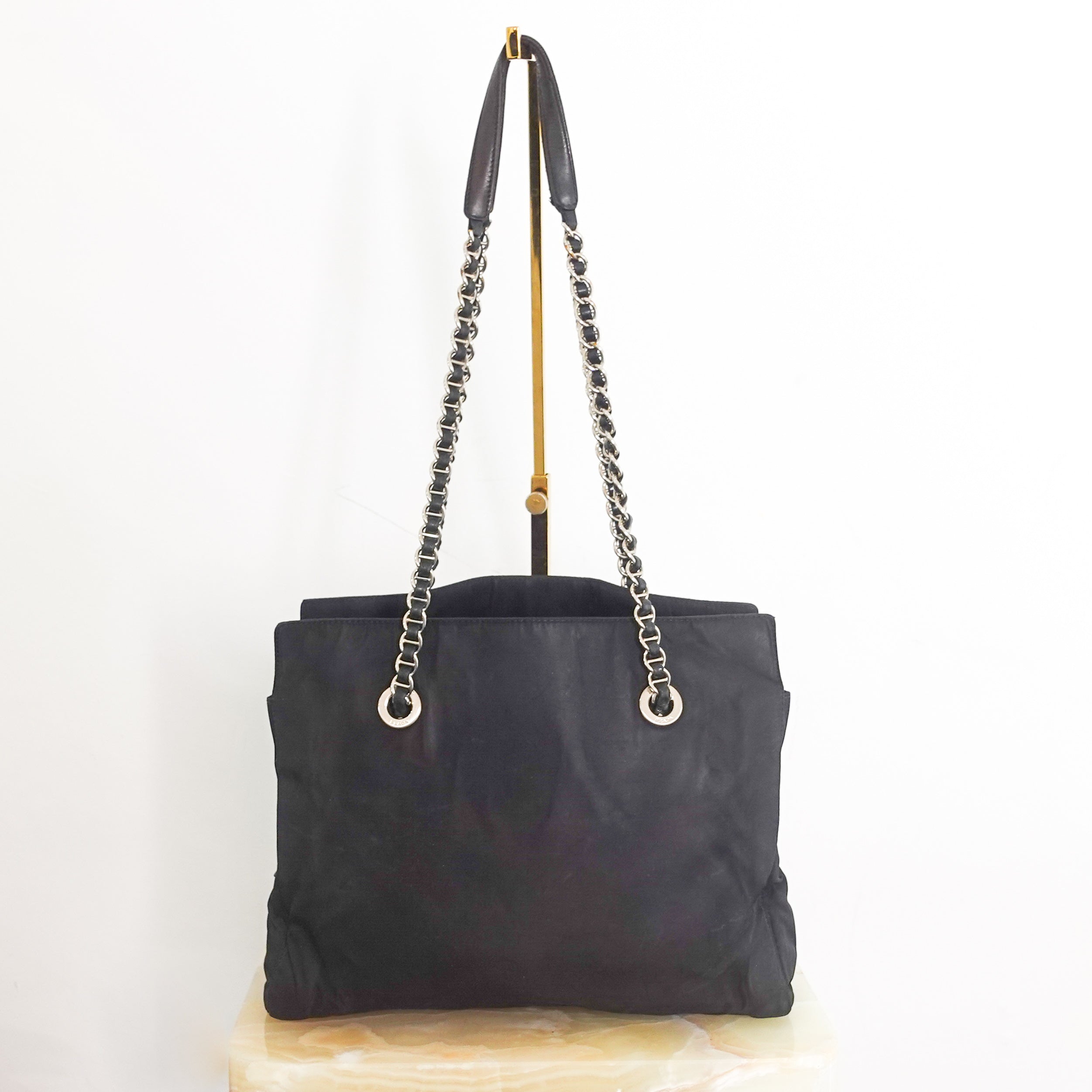 Nylon shopper tote RRP £1k