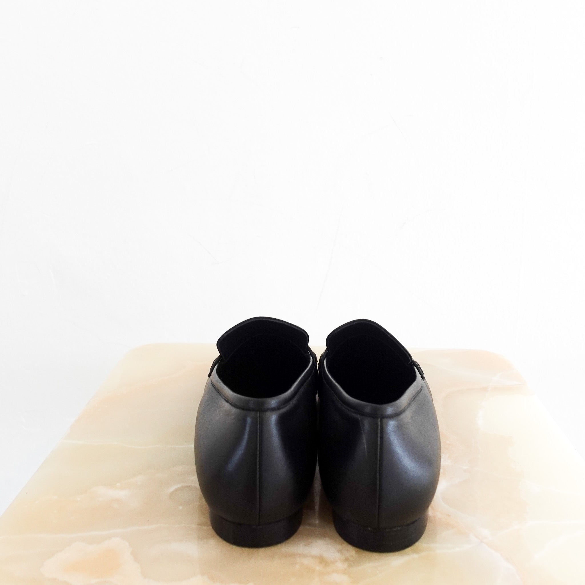 Khaite black penny Loafers RRP £700 | Authentic Preloved - Reloved Again