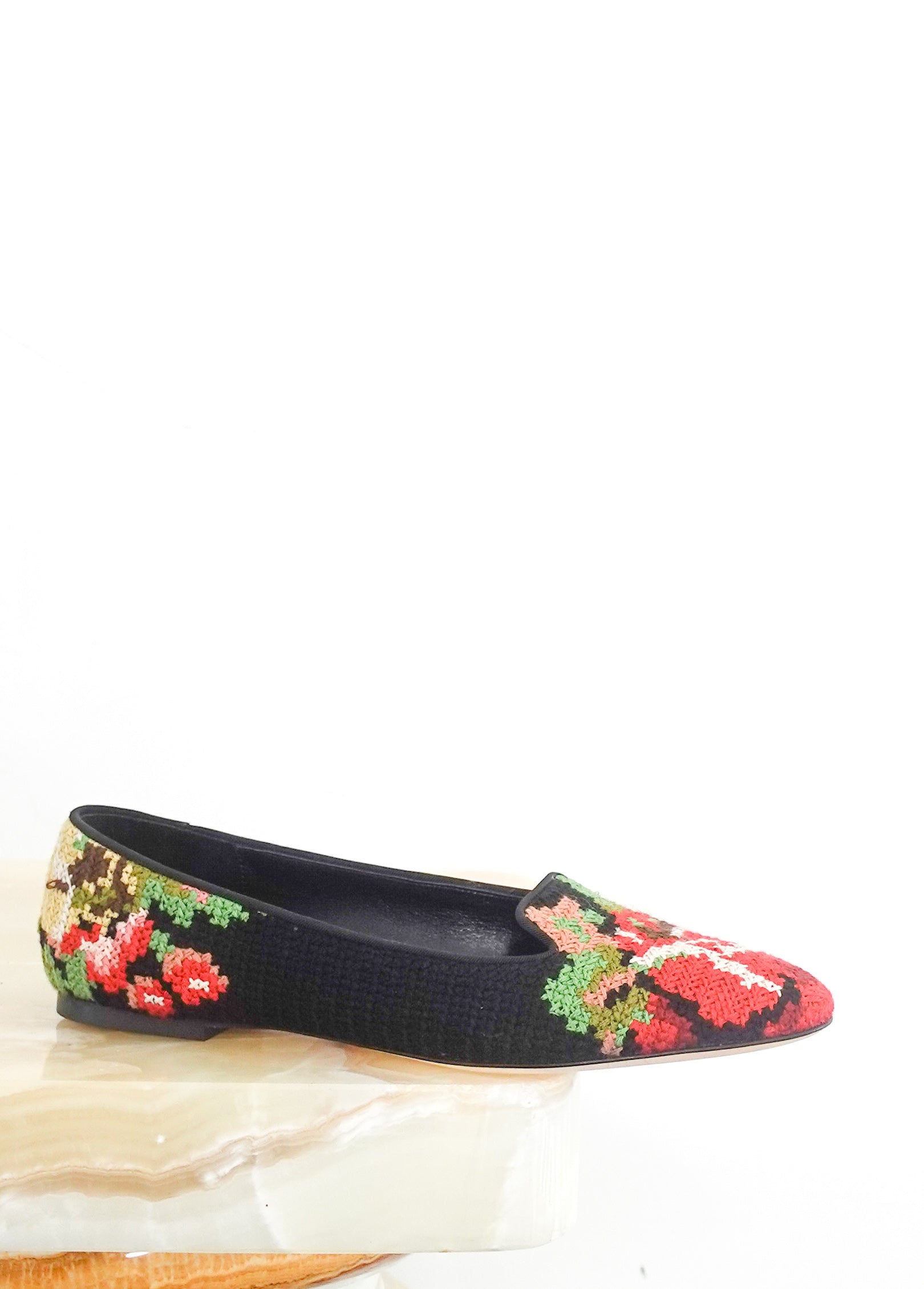 Tapestry ballerina flats RRP £325