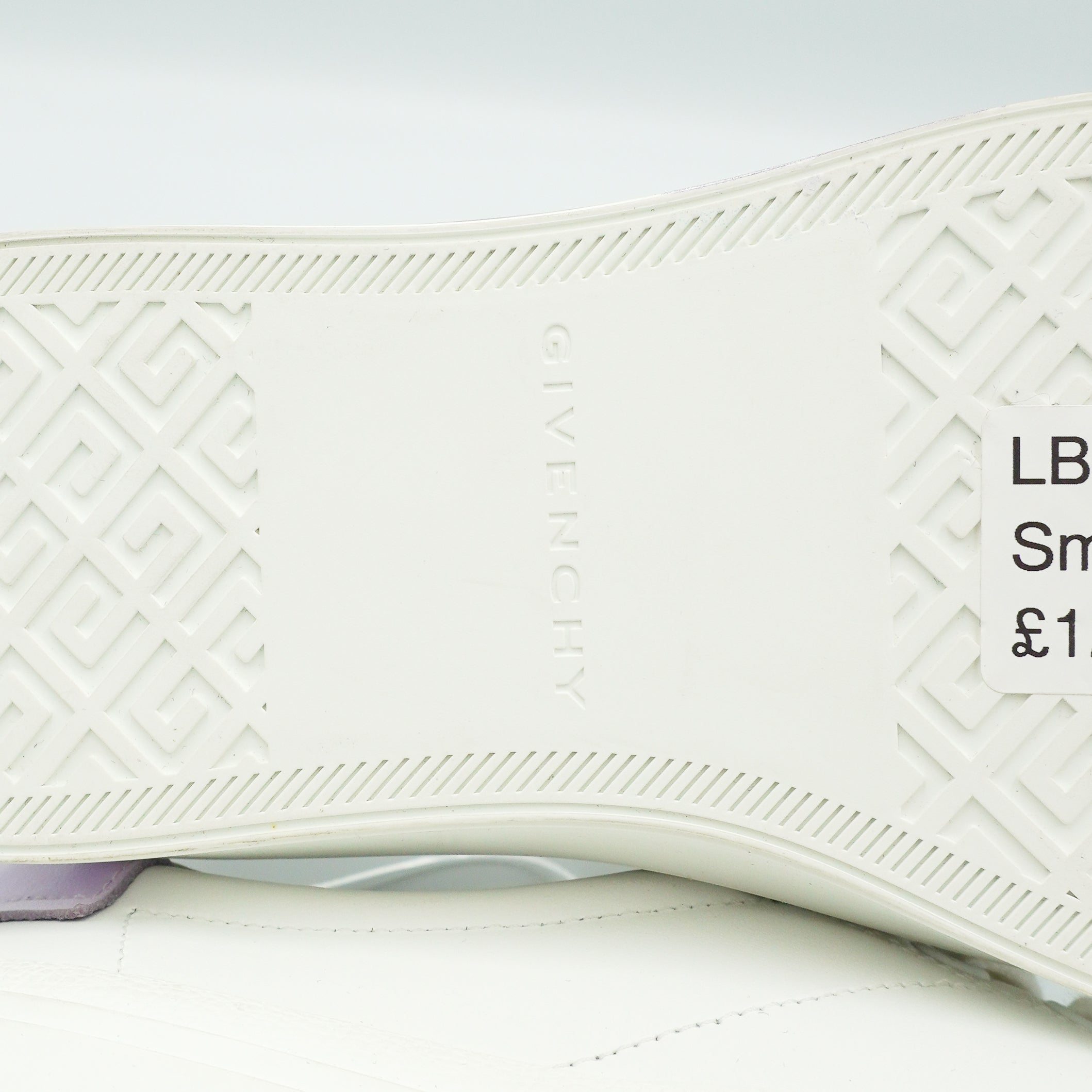 Givenchy City Sport Josh Smith Leather Sneakers in White and Lilac (RR