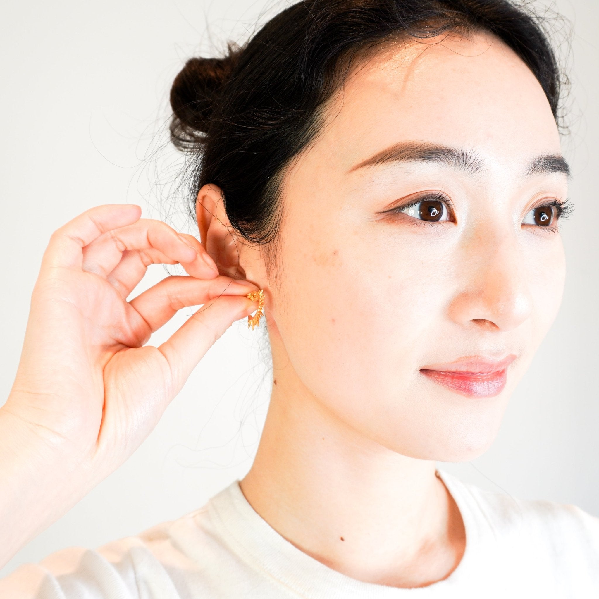 Sophie Lis Gold Hoop Earrings RRP £350 | Authentic Preloved - FINAL SALE