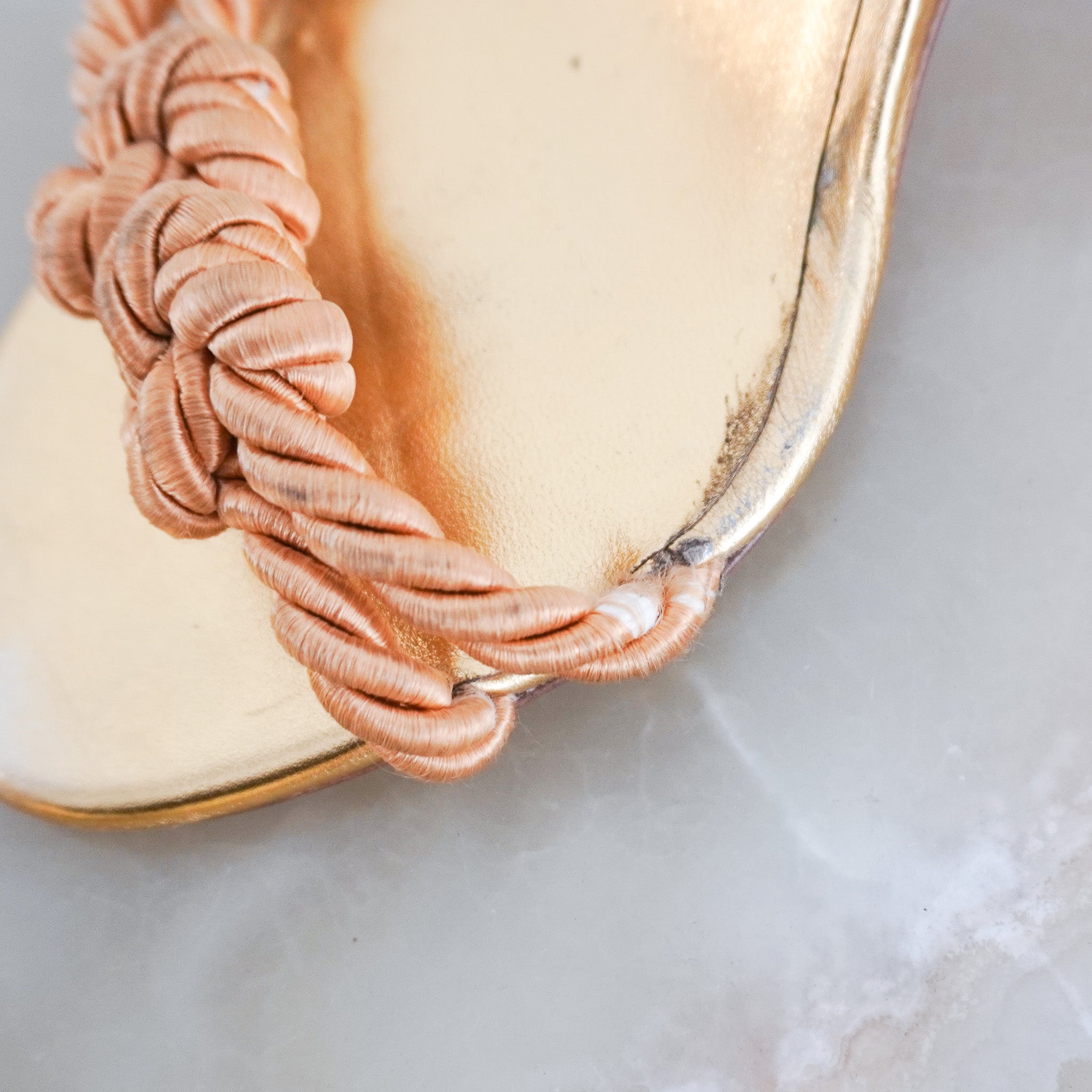 Le Monde de Beryl Gold Metallic High Heel | Authentic Preloved FINAL SALE - Reloved Again