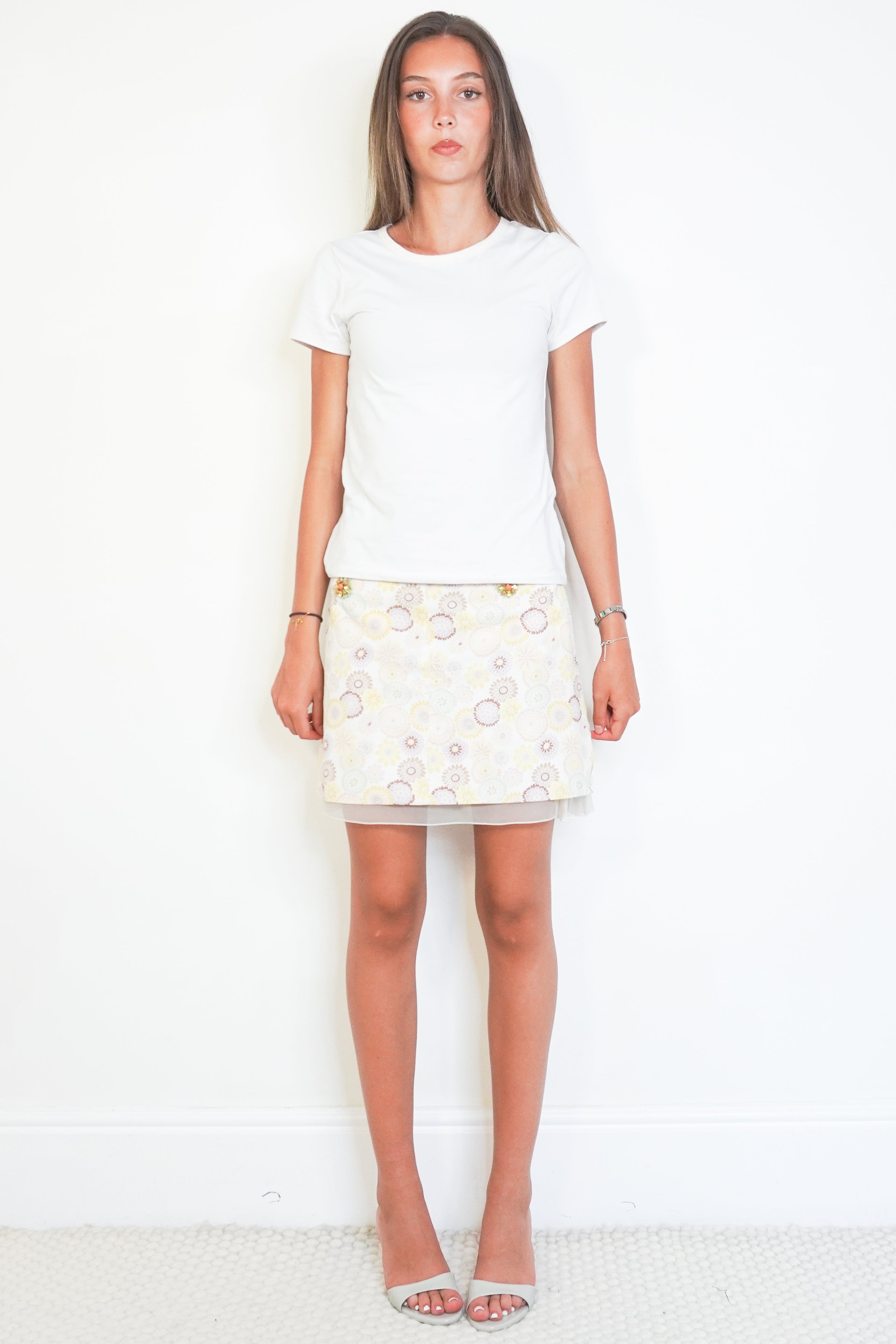 Louis Vuitton Floral Skirt (RRP £1500) | Authentic Preloved