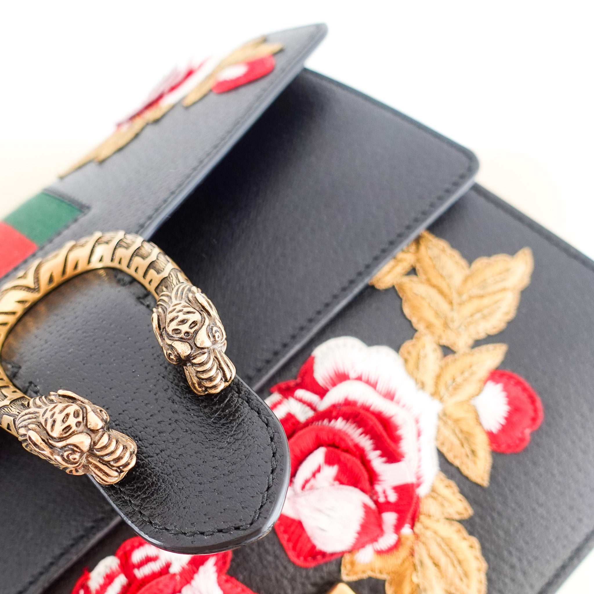 NEW Gucci Dionysus Web Stripe Floral Bag RRP £1750 | Authentic Preloved