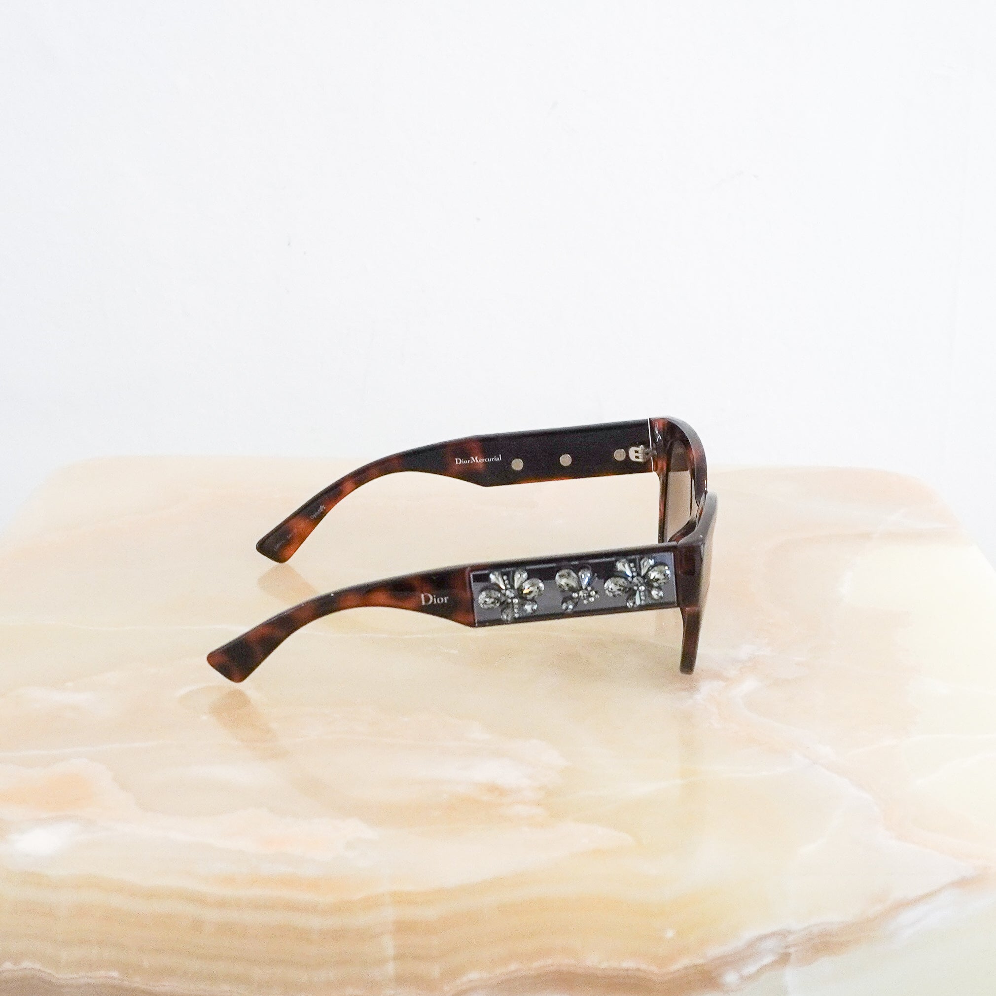Christian Dior Mercurial Tortoise Shell Sunglasses RRP £390 | Authentic Preloved FINAL SALE - Reloved Again