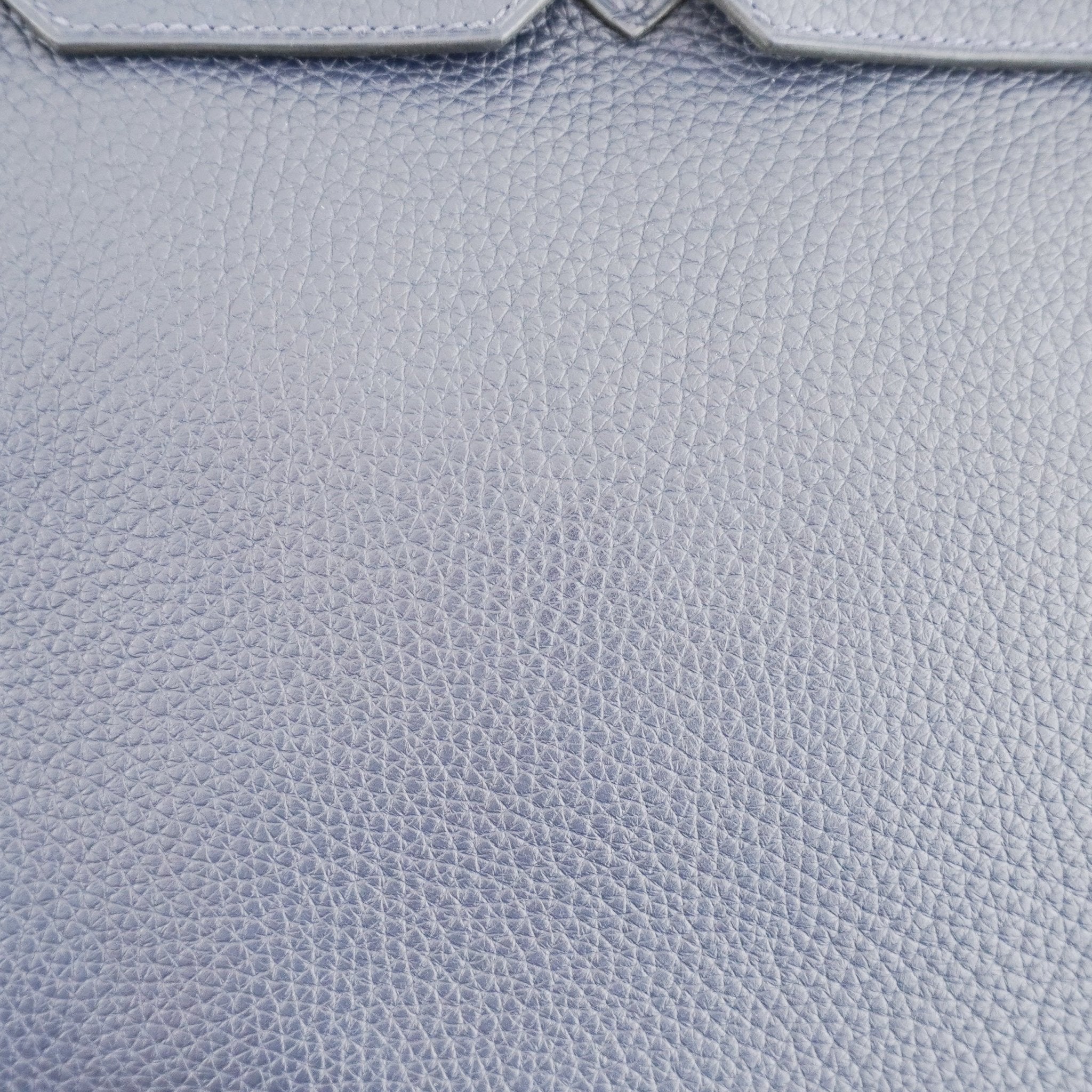 Hermès Bleu Birkin 35 Togo Leather Rose Pourpre Interior Palladium Hardware | Authentic Preloved - Reloved Again