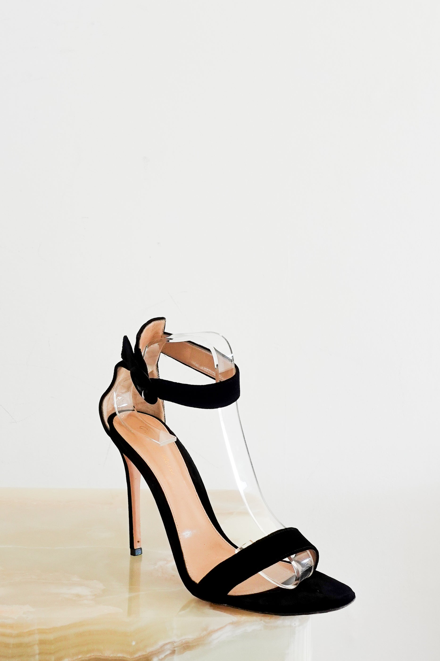 Gianvito Rossi Portofino 85 suede Heels RRP £500 | Authentic Preloved