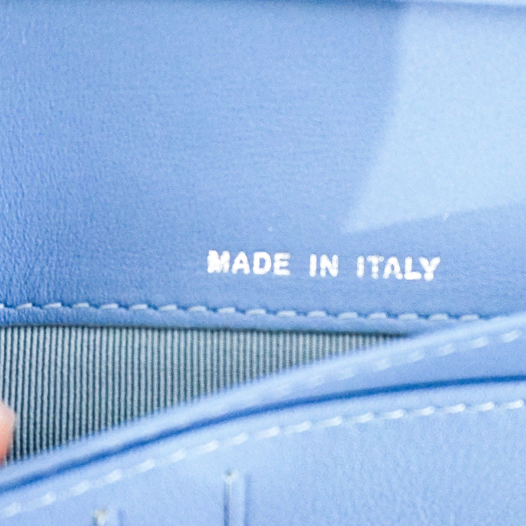 Chanel Patent Wallet in Light Blue RRP £1000 | Authentic Preloved