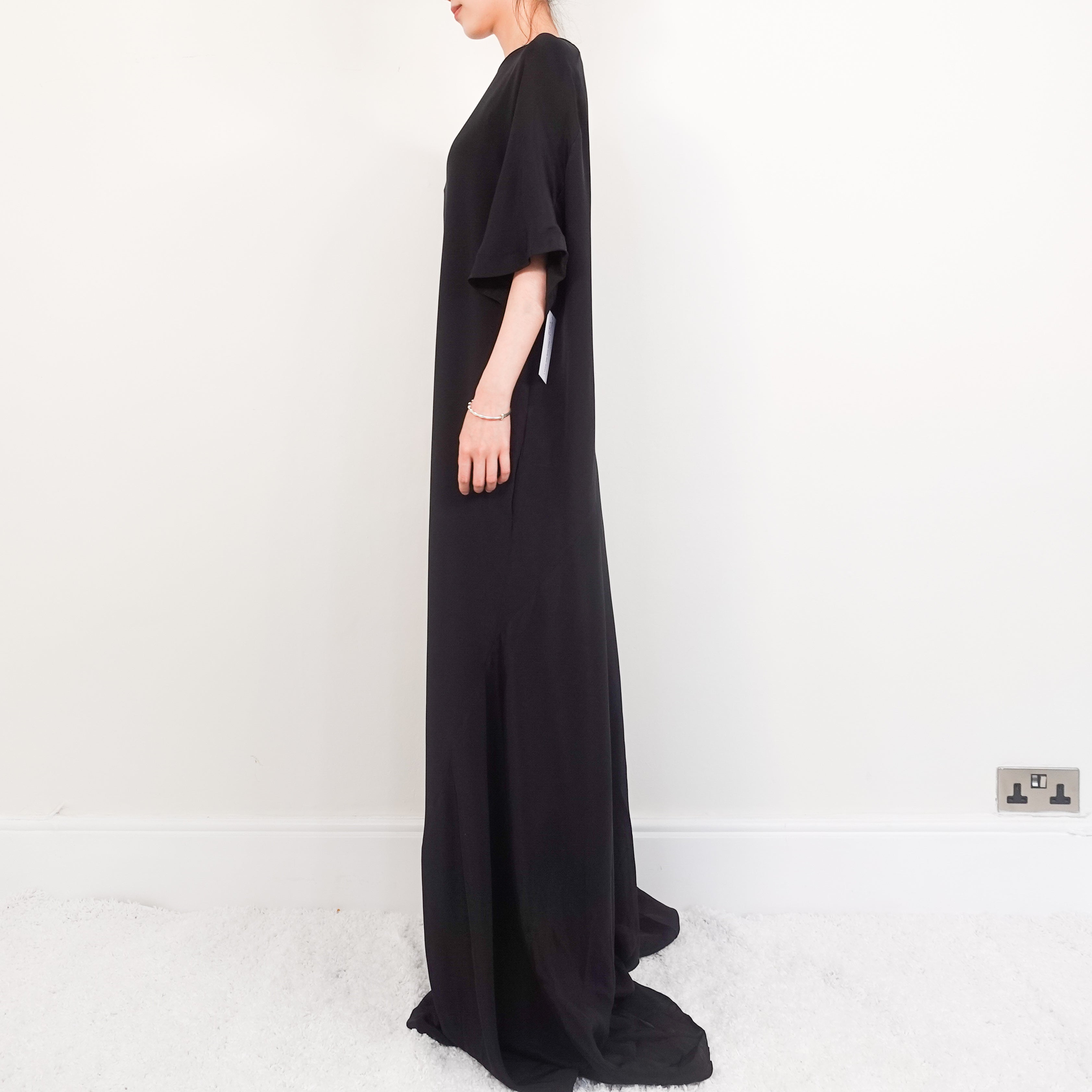 Long black day dress RRP £320