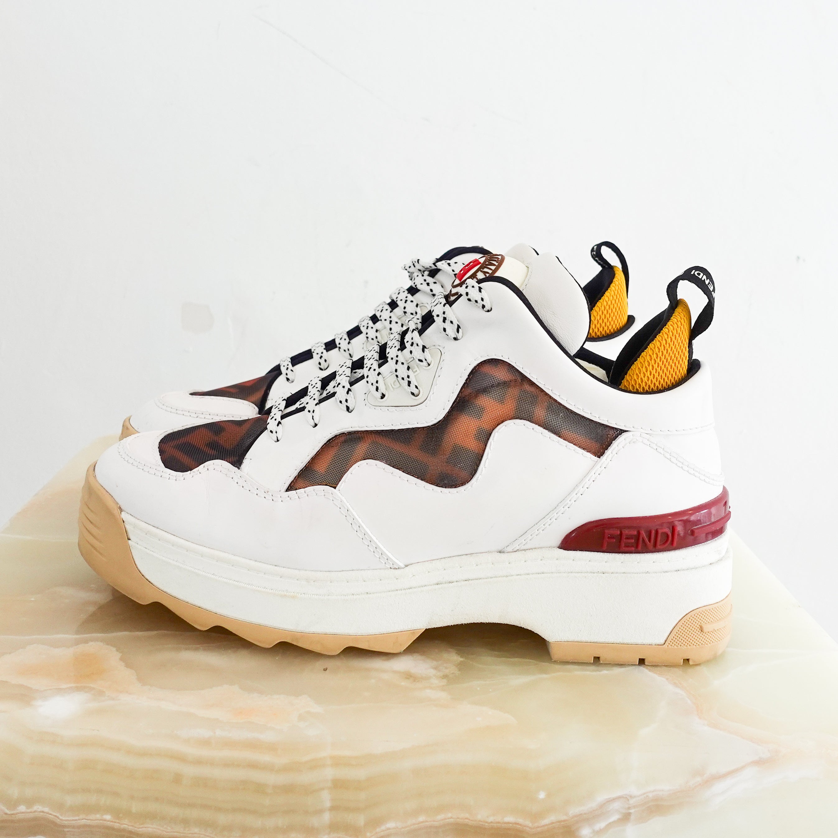 Fendi Logomania FF Trainers RRP £580 | Preloved Authentic