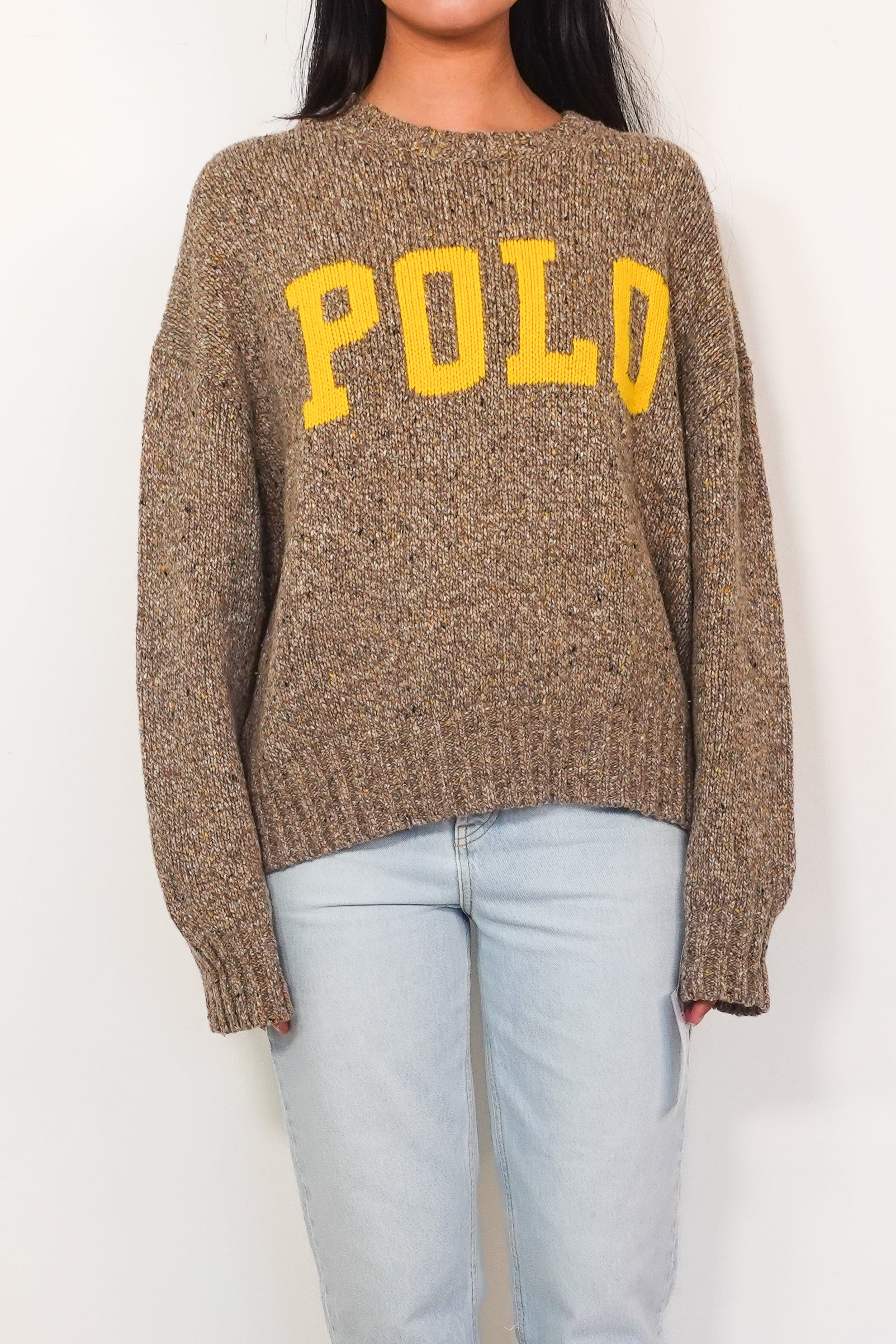 Beige Logo Sweater RRP £340