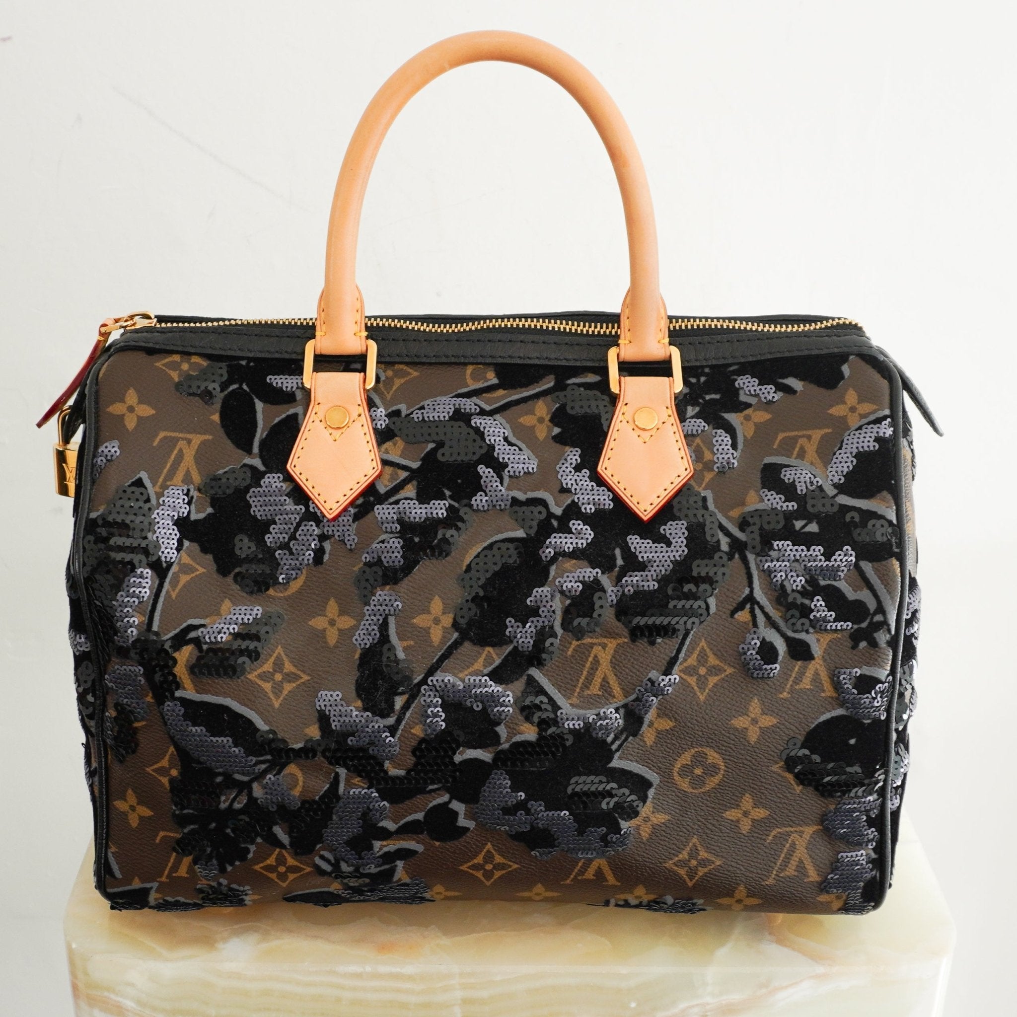 Louis Vuitton Speedy Fleur De Jais 2010 Collection | Authentic Preloved - Reloved Again